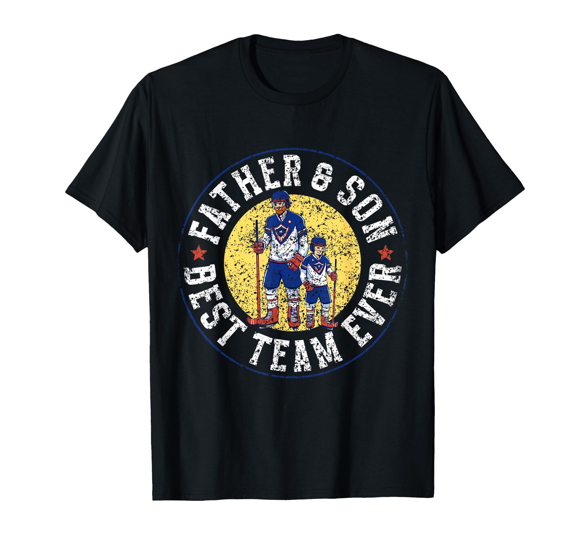 Father And Son Best Team All Times Ice T-Shirt - Graphic Print Men Women - T-Shirt, Sweatshirt, Hoodie