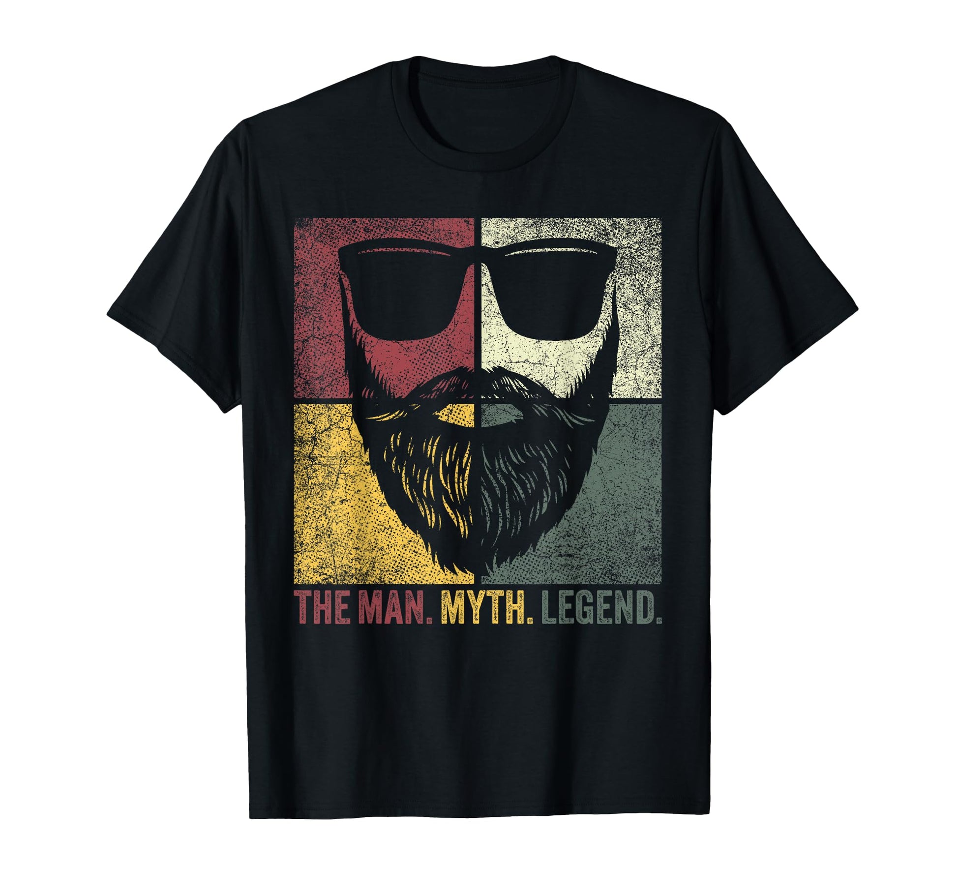Fathers Day Gift Beard Myth Legend Dad T-Shirt - Fun Novelty Design Unisex - T-Shirt, Sweatshirt, Hoodie