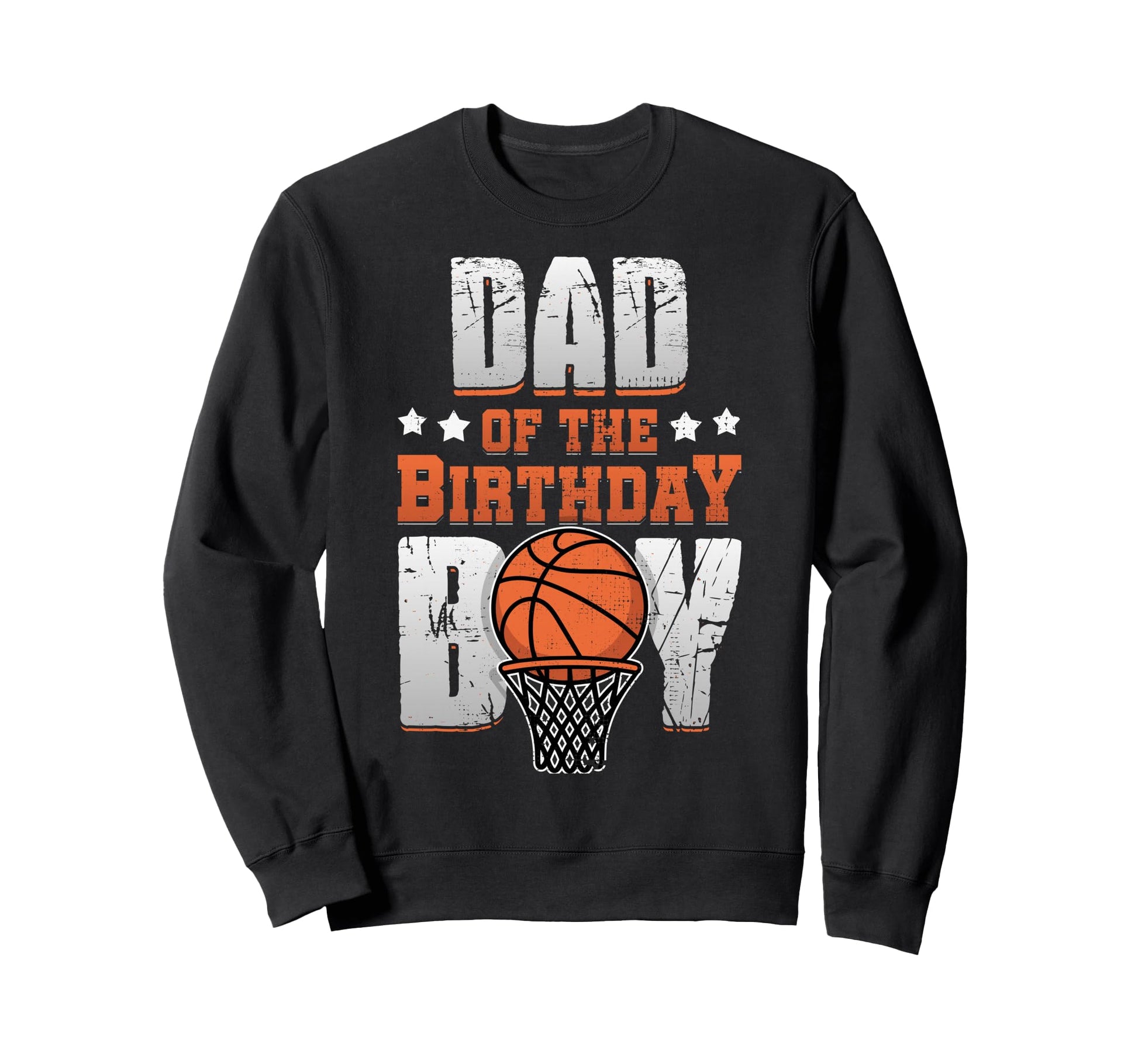 Dad Birthday Matching Basketball Sweatshirt - Custom Art Print Unisex - T-Shirt, Sweatshirt, Hoodie