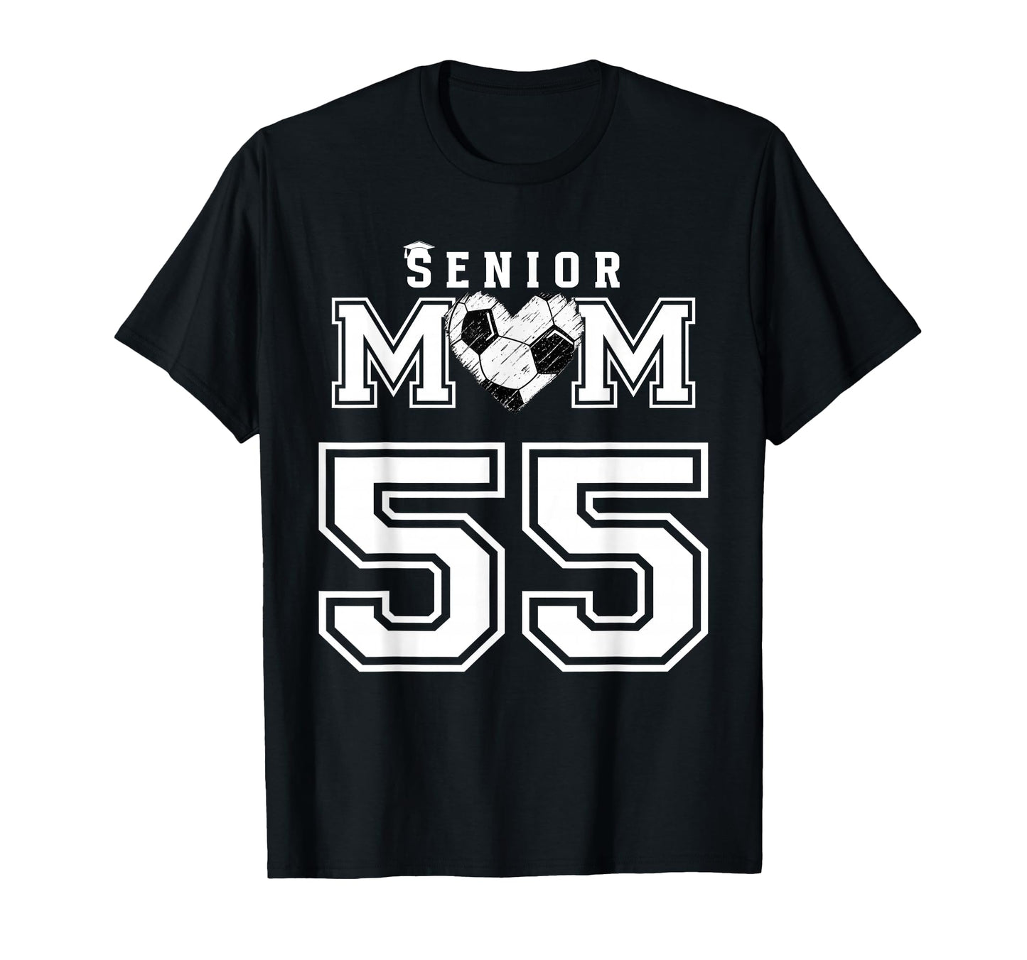Proud Senior Soccer Mom Custom Jersey T-Shirt - Custom Art Print Unisex - T-Shirt, Sweatshirt, Hoodie