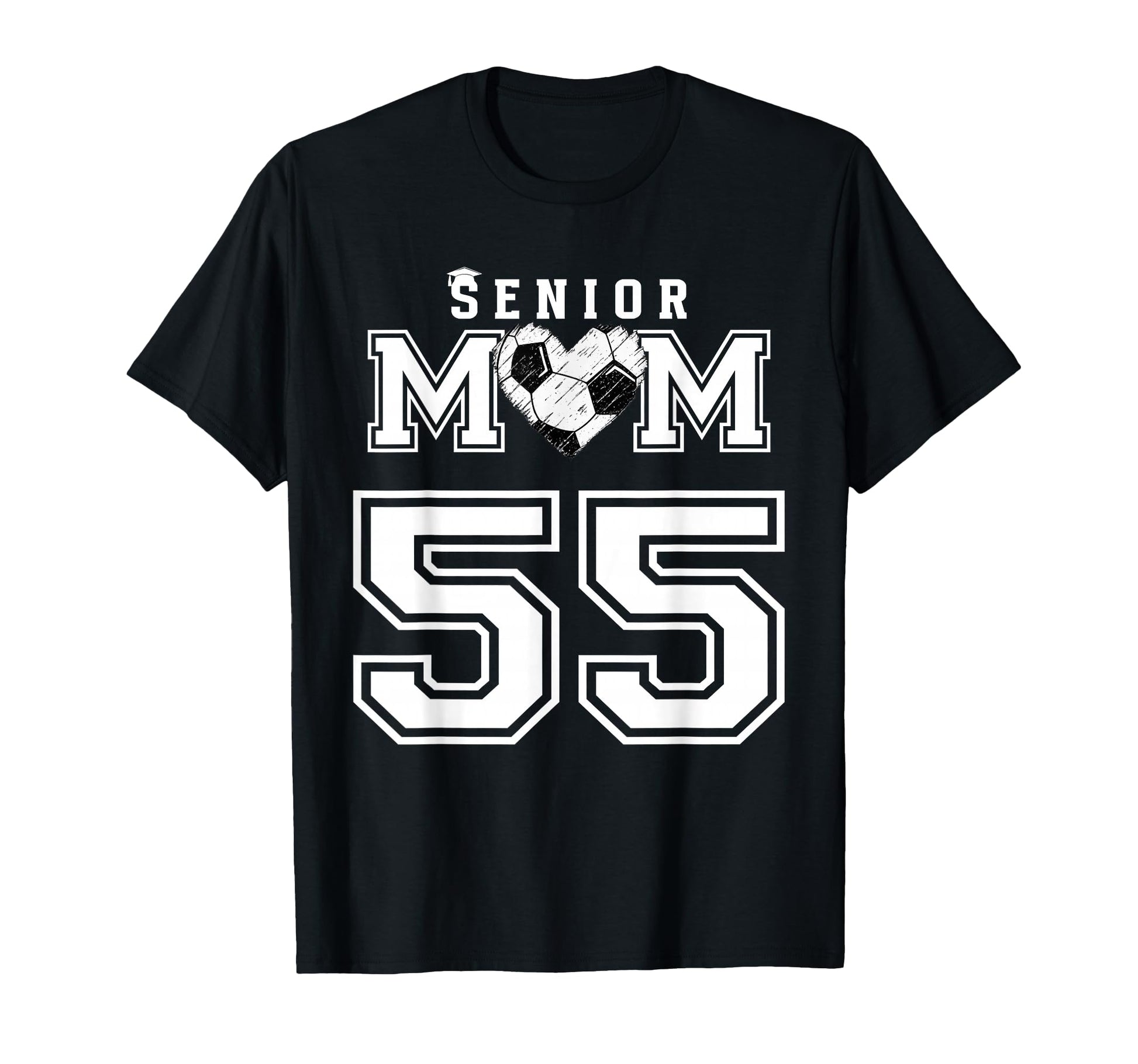 Proud Senior Soccer Mom Custom Jersey T-Shirt - Custom Art Print Unisex - T-Shirt, Sweatshirt, Hoodie