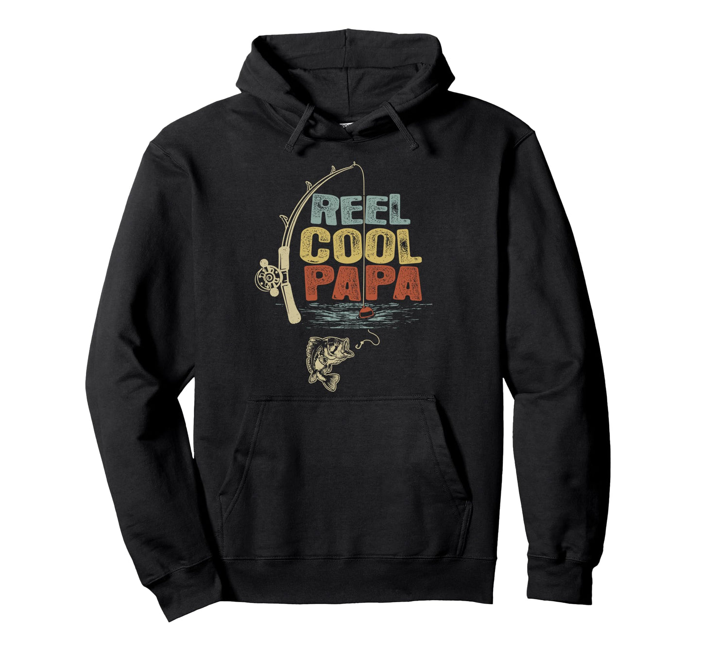 Funny Fisherman Reel Papa Hoodie - Aesthetic Graphic Unisex - T-Shirt, Sweatshirt, Hoodie