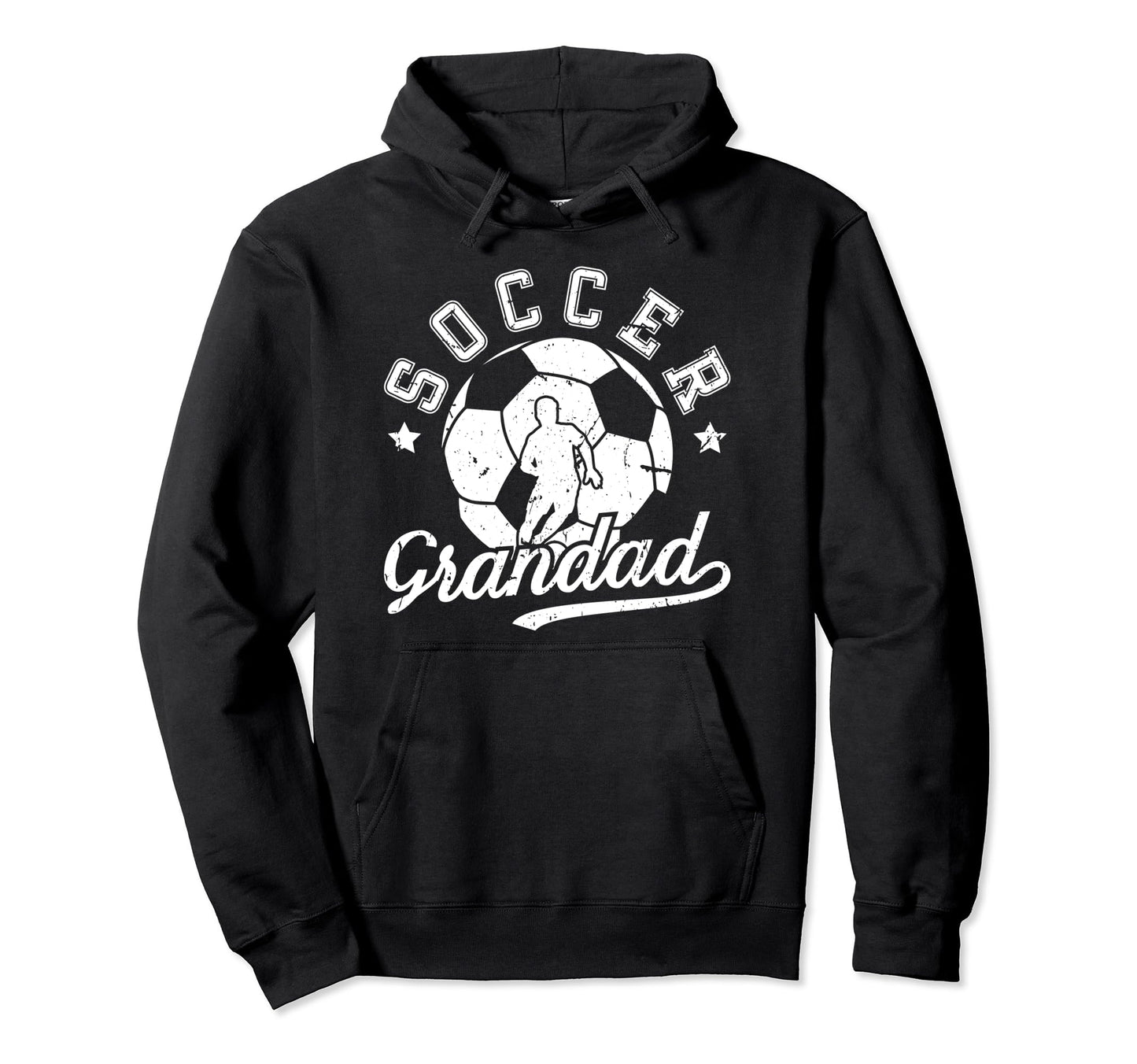 Soccer Grandad Grandpa Grandad Soccer Player Hoodie - Graphic Print Unisex - T-Shirt, Sweatshirt, Hoodie