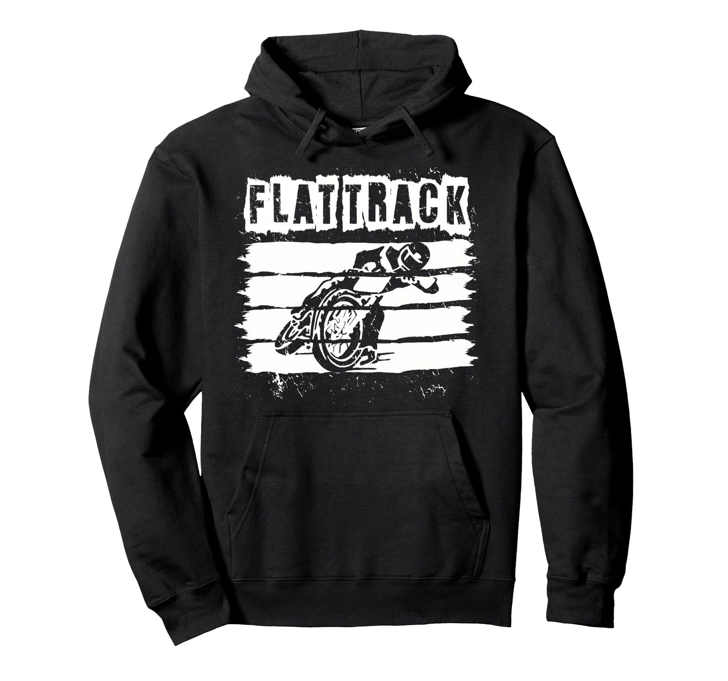 Flat Track Motorcycle Racing Dirt Track Hoodie - Trendy Graphic Unisex - T-Shirt, Sweatshirt, Hoodie