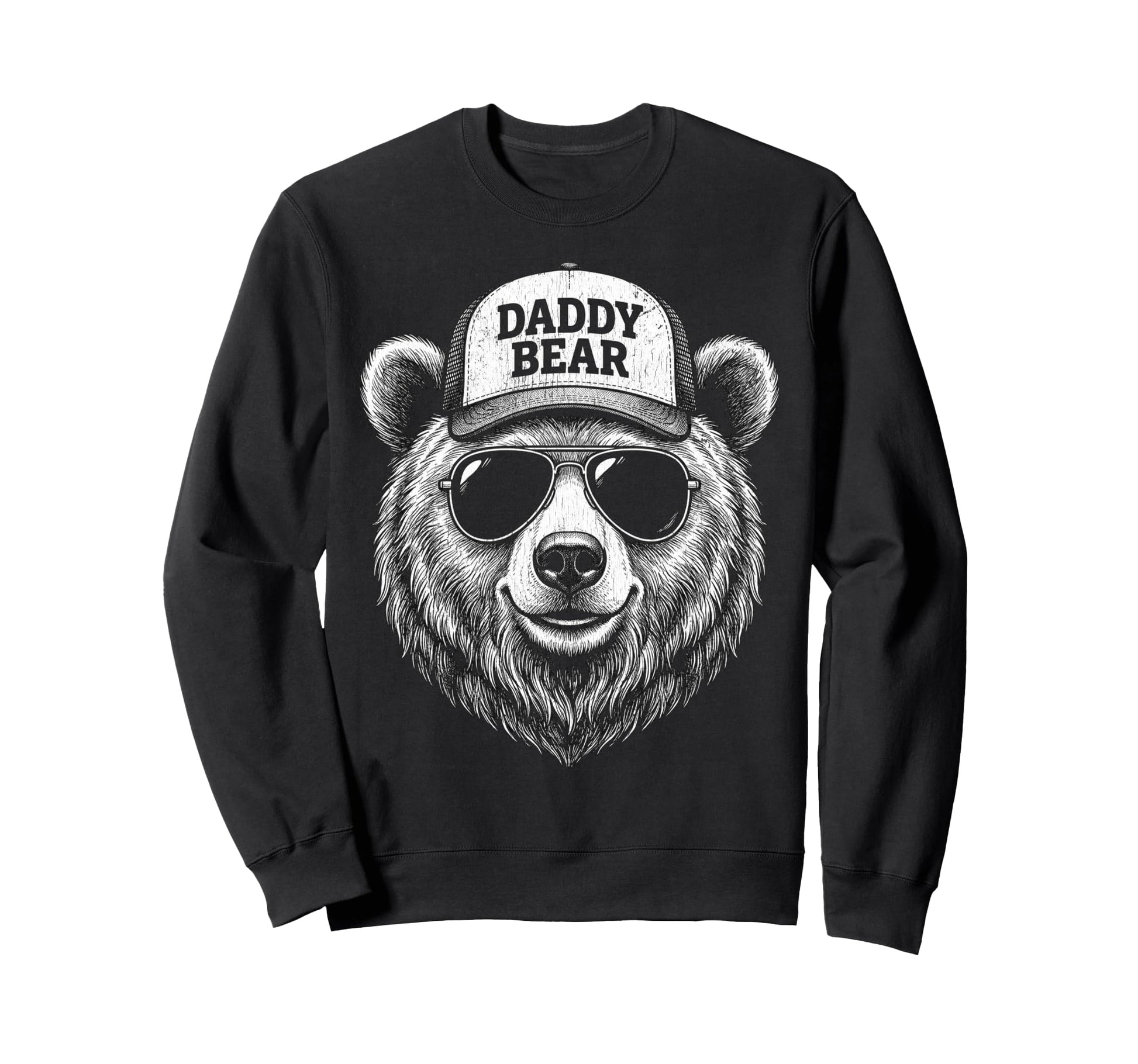 Daddy Bear Family Matching Dad Sweatshirt - Novelty Apparel Men Women - T-Shirt, Sweatshirt, Hoodie