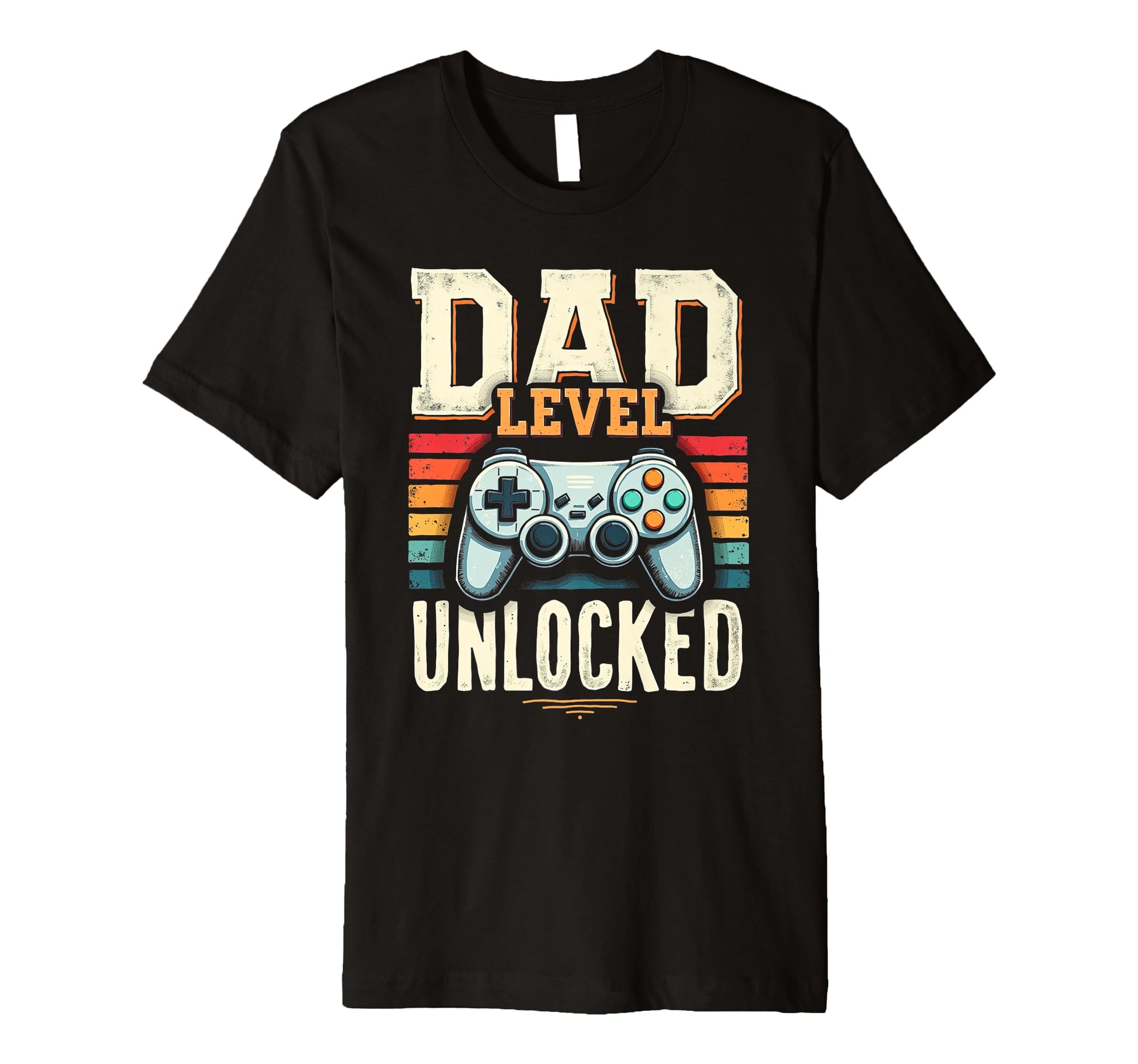 Dad Level Unlocked Funny Gamer Dad T-Shirt - Unique Graphic Men Women - T-Shirt, Sweatshirt, Hoodie