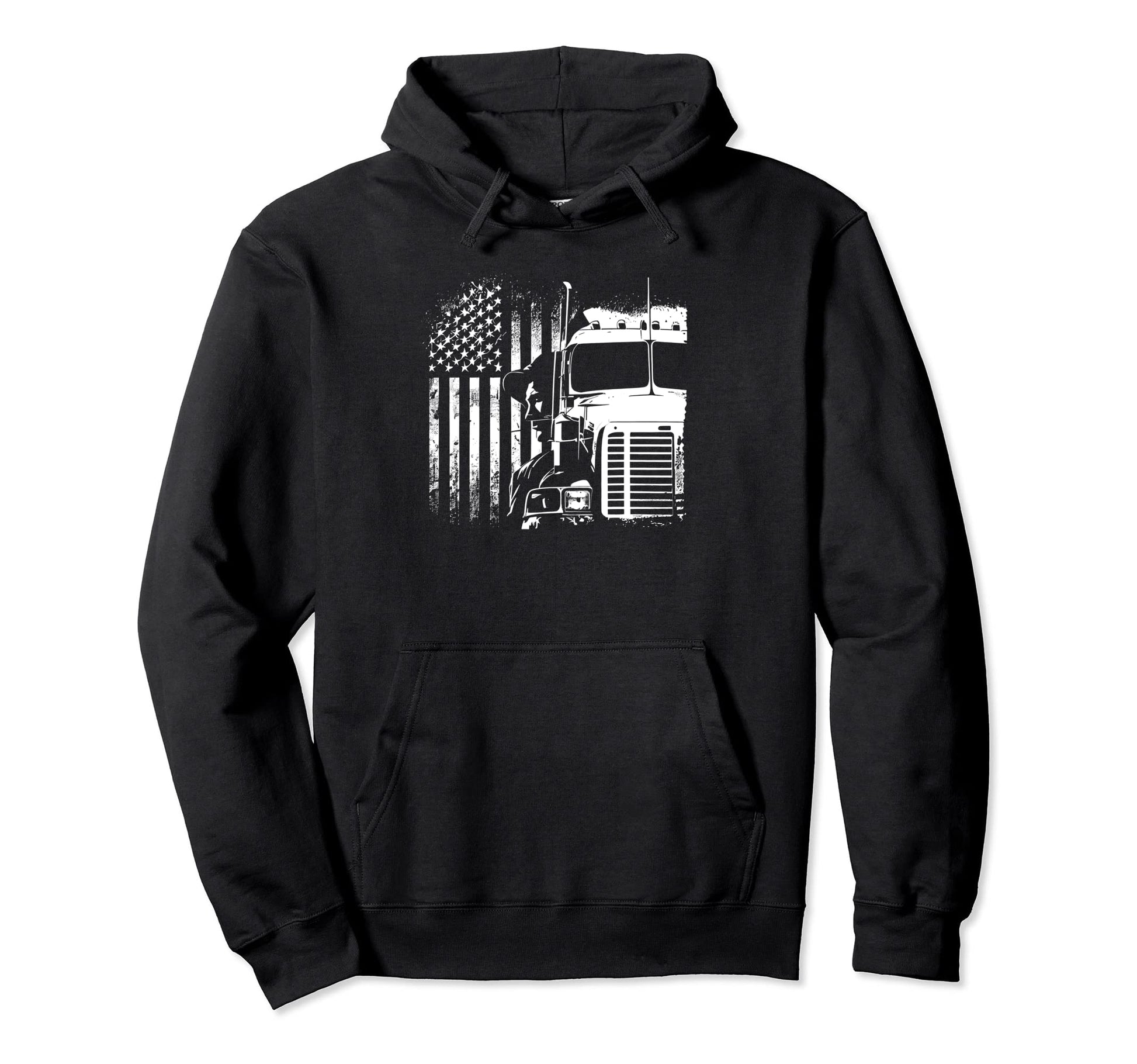Funny Trucker American Big Rigs Diesel Hoodie - Novelty Apparel Unisex - T-Shirt, Sweatshirt, Hoodie