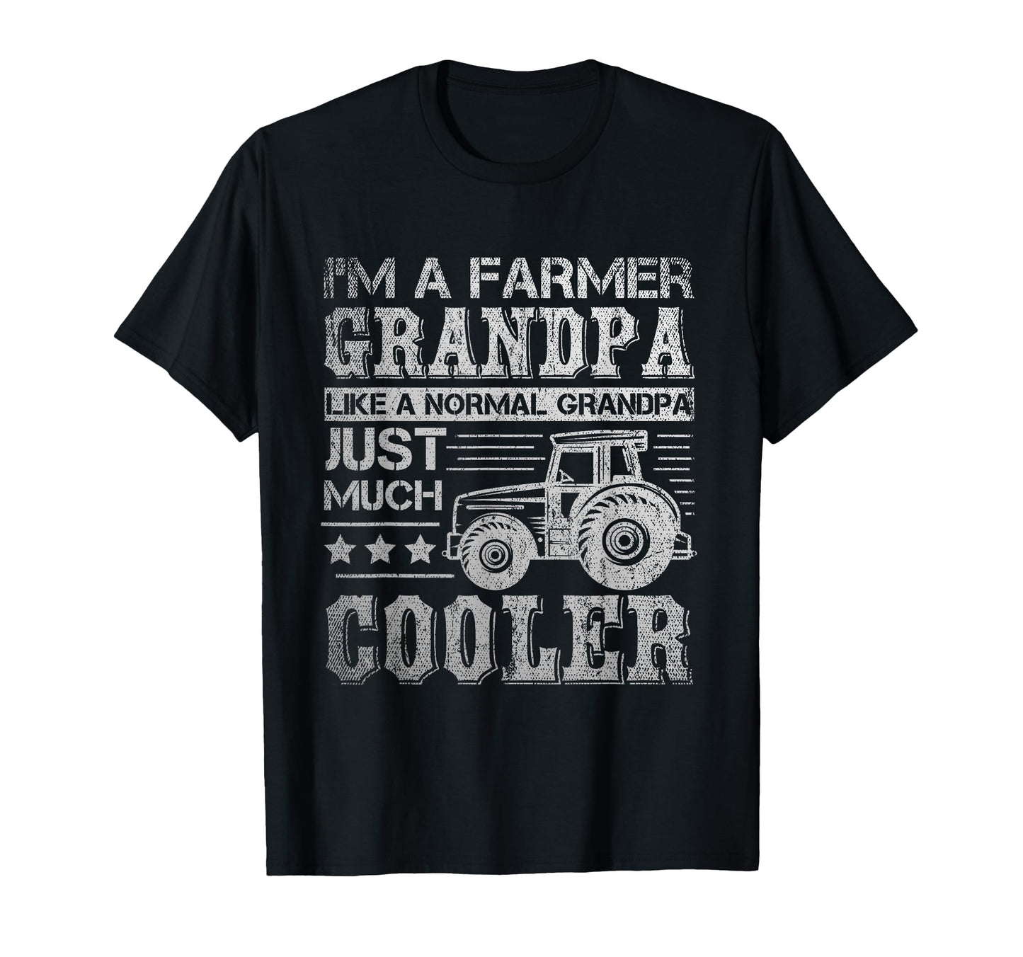 Grandpa Tractor Farmer T-Shirt - Graphic Print Unisex - T-Shirt, Sweatshirt, Hoodie