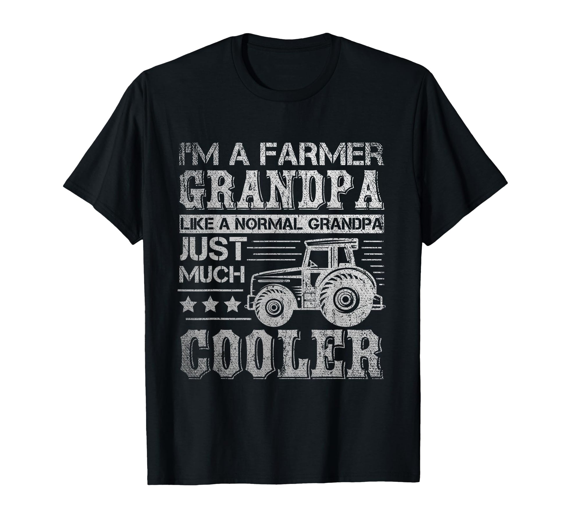 Grandpa Tractor Farmer T-Shirt - Graphic Print Unisex - T-Shirt, Sweatshirt, Hoodie