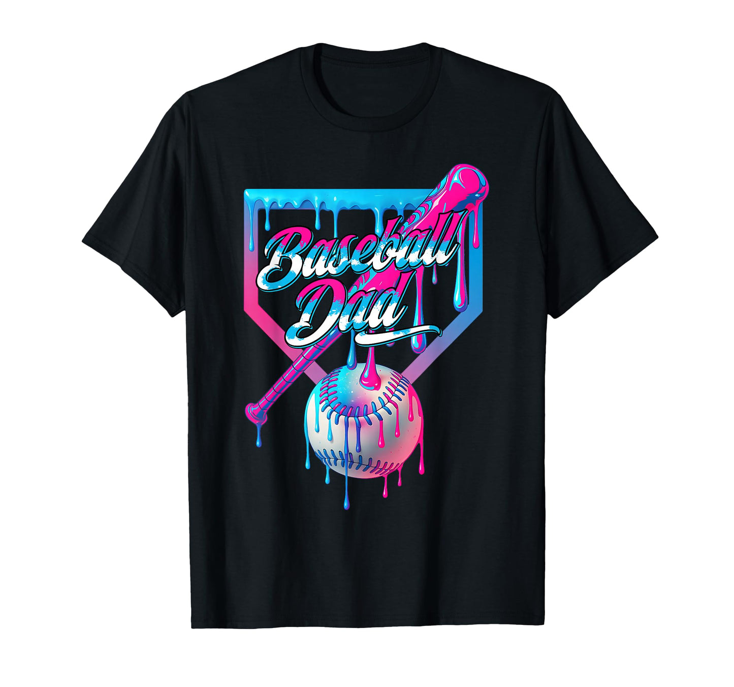 Funny Dad Dada Fathers Day Baseball T-Shirt - Fun Novelty Design Men Women - T-Shirt, Sweatshirt, Hoodie