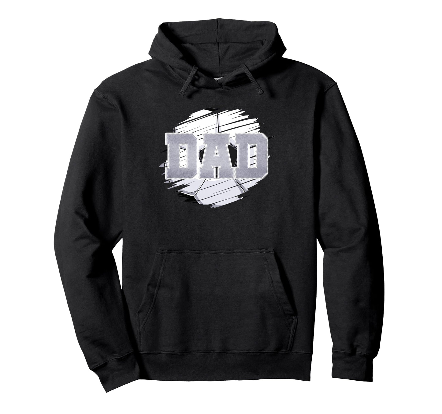 Soccer Dad Soccer Lovers Funny Happy Hoodie - Casual Everyday Wear Unisex - T-Shirt, Sweatshirt, Hoodie