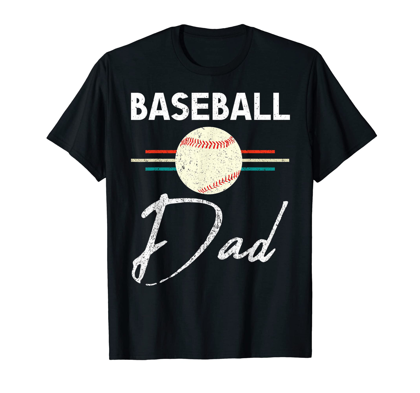 Baseball Dad Fathers Day Sports T-Shirt - Fun Novelty Design for Adults - T-Shirt, Sweatshirt, Hoodie