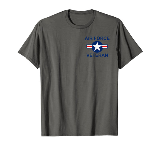 Air Force Roundel Usaf Veteran T-Shirt - Aesthetic Graphic for Adults - T-Shirt, Sweatshirt, Hoodie