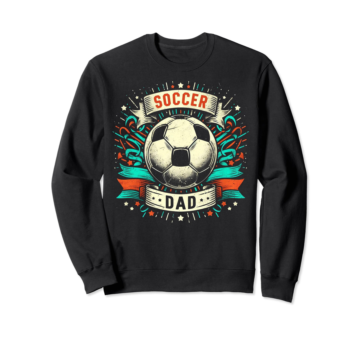 Soccer Dad Family Matching Dad Sweatshirt - Aesthetic Graphic Men Women - T-Shirt, Sweatshirt, Hoodie