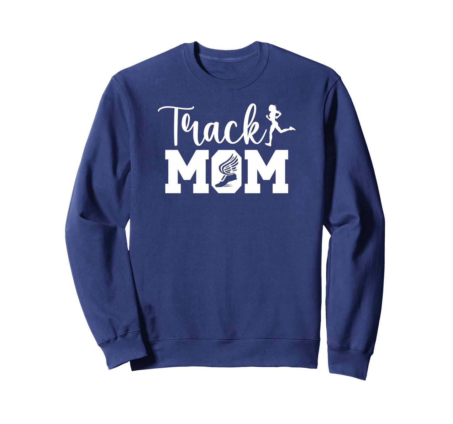 Track And Field Mom Mothers Day Black Sweatshirt - Streetwear Style Unisex - T-Shirt, Sweatshirt, Hoodie