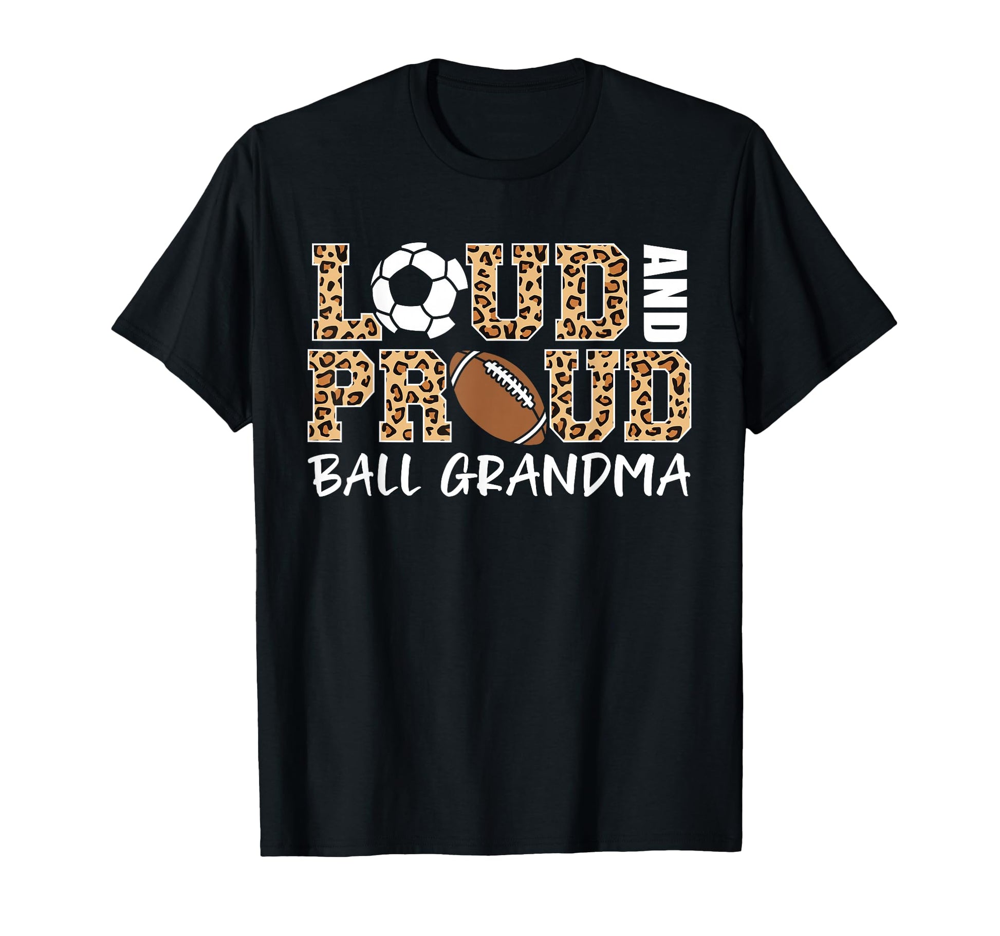 Loud And Proud Soccer Football T-Shirt - Minimalist Print for Adults - T-Shirt, Sweatshirt, Hoodie