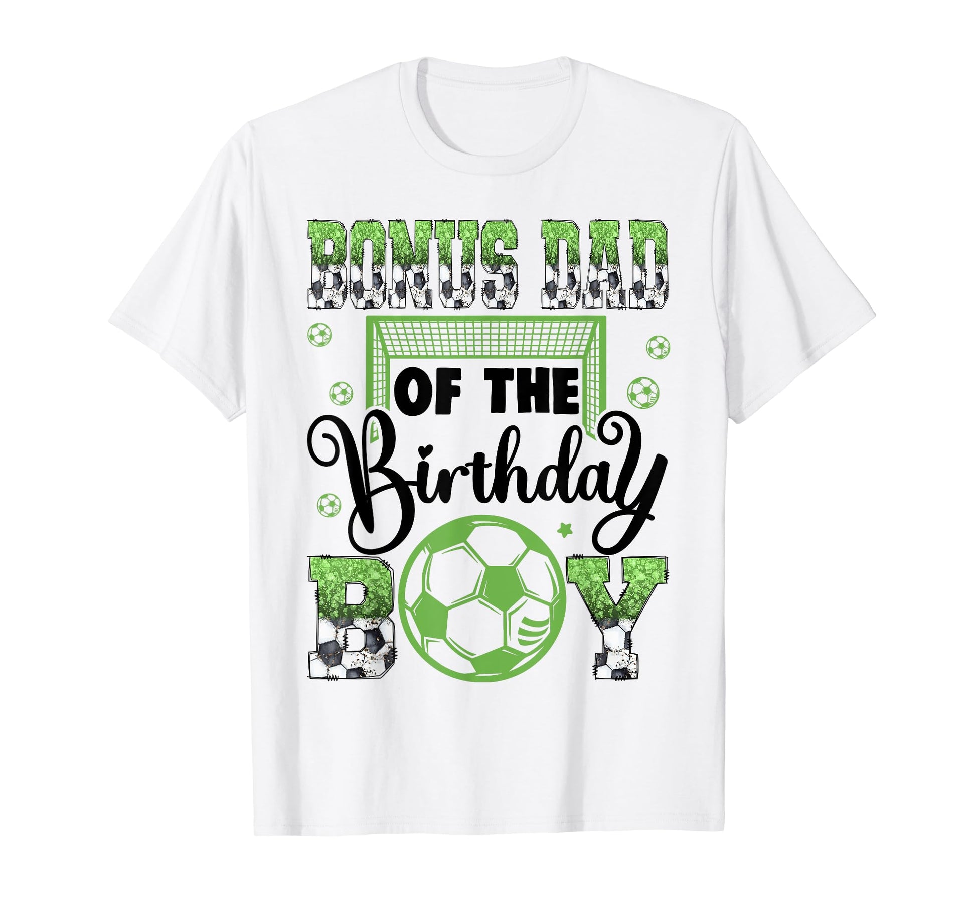 Bonus Dad Birthday Soccer Player T-Shirt - Aesthetic Graphic for Adults - T-Shirt, Sweatshirt, Hoodie