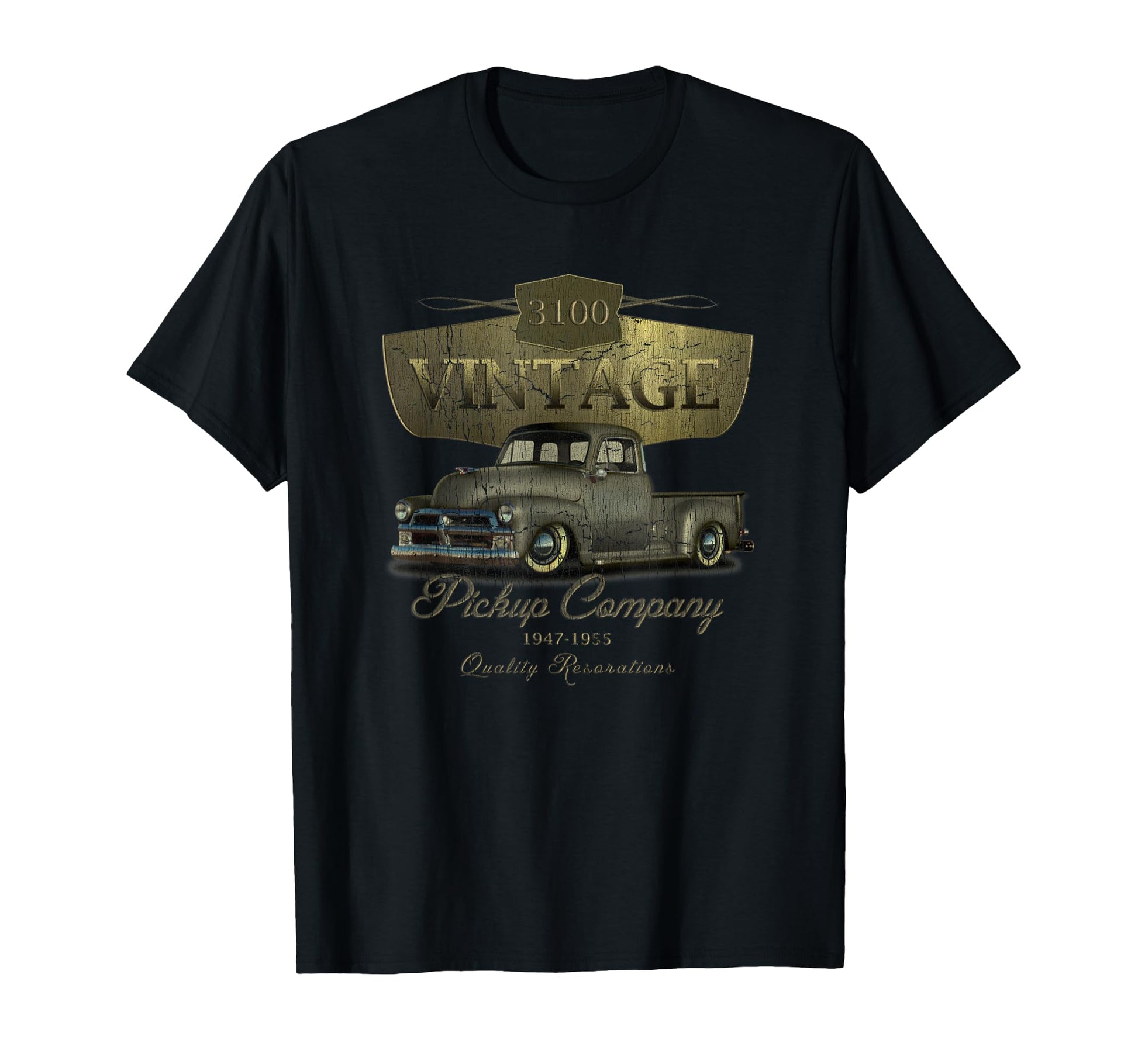 Truck Old Trucks And Cars 1947 T-Shirt - Fun Novelty Design Unisex - T-Shirt, Sweatshirt, Hoodie
