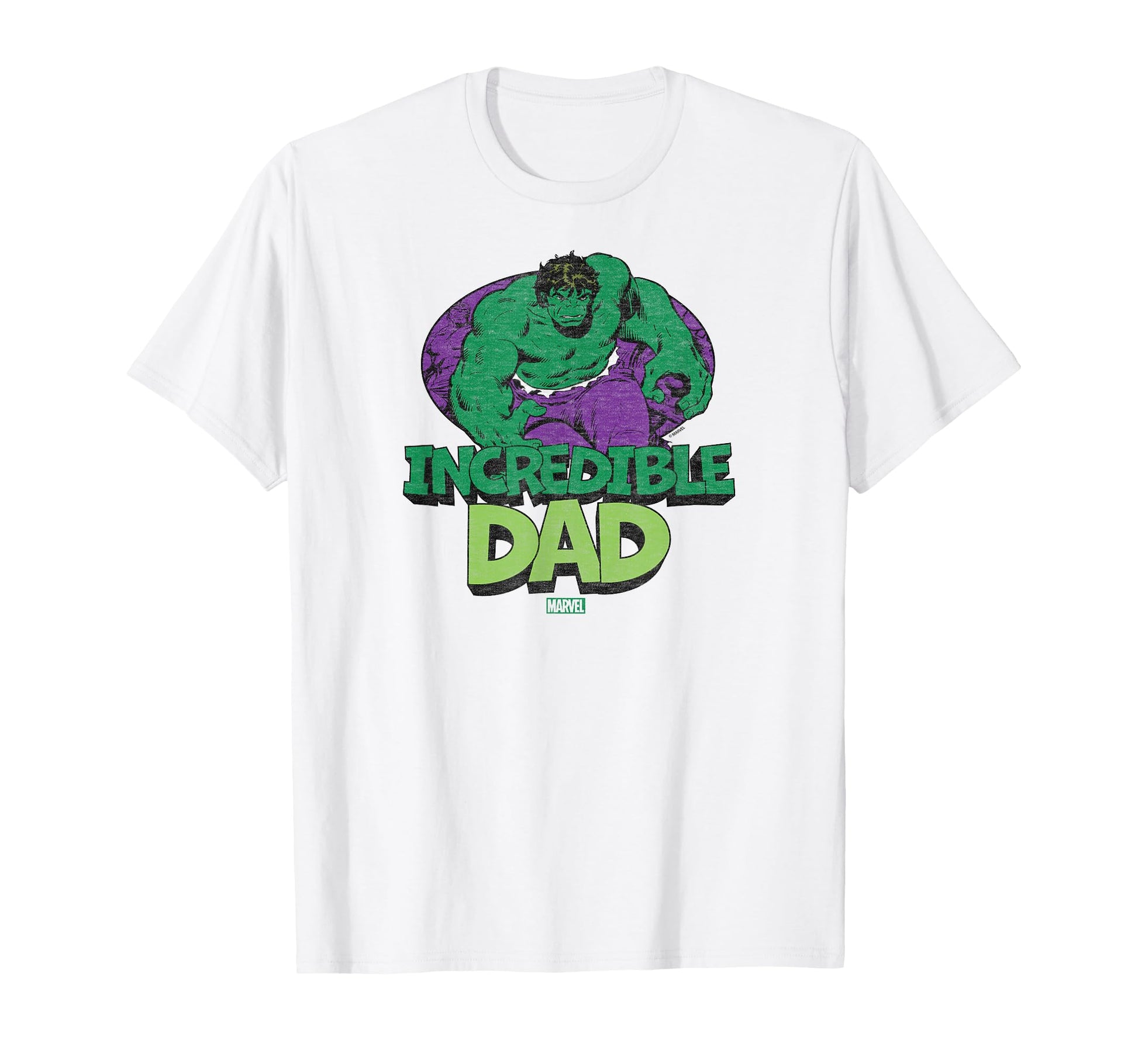 Hulk Incredible Dad Fathers Day T-Shirt - Custom Art Print Men Women - T-Shirt, Sweatshirt, Hoodie