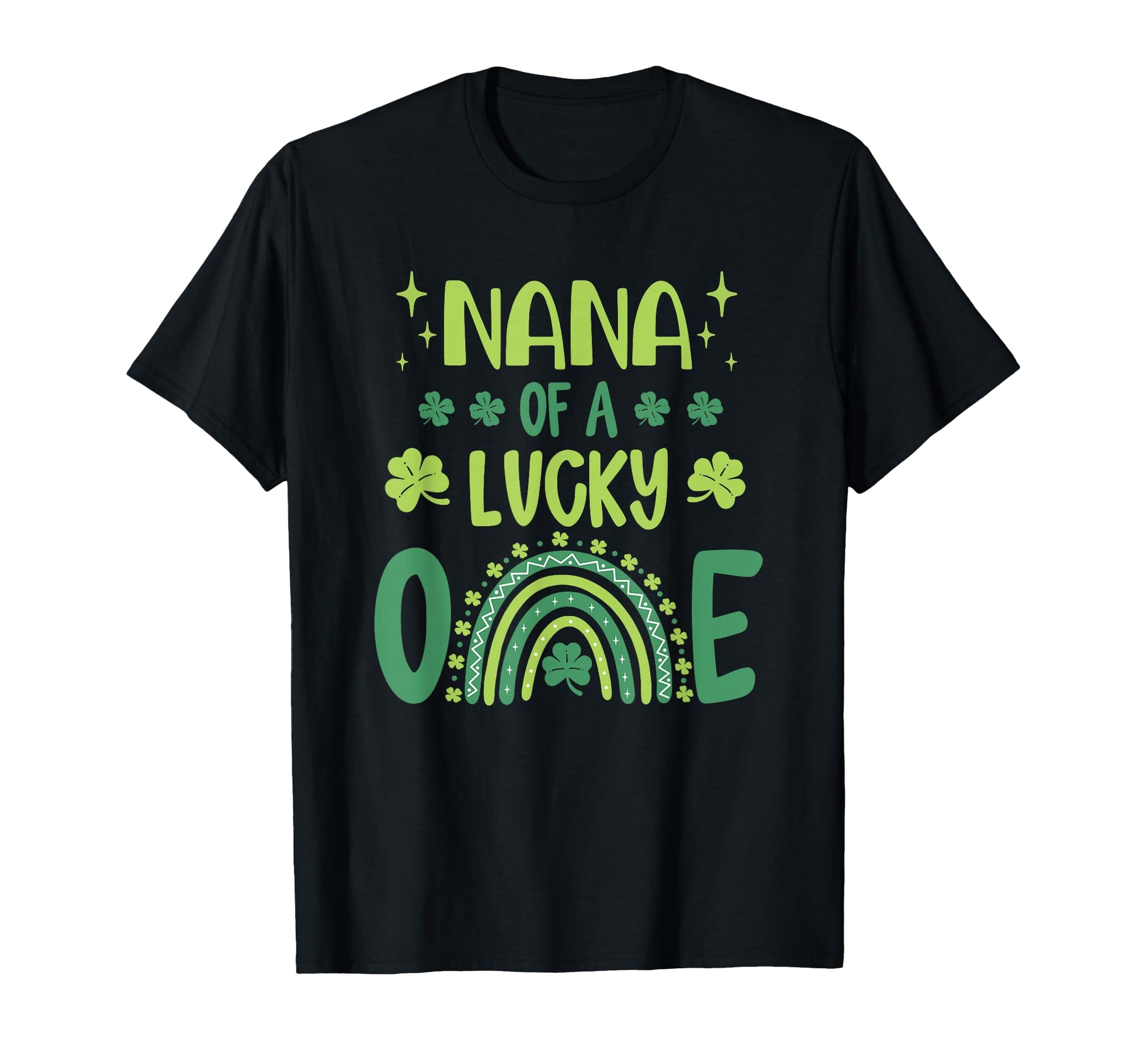 Nana Lucky One First Birthday St T-Shirt - Custom Art Print Unisex - T-Shirt, Sweatshirt, Hoodie