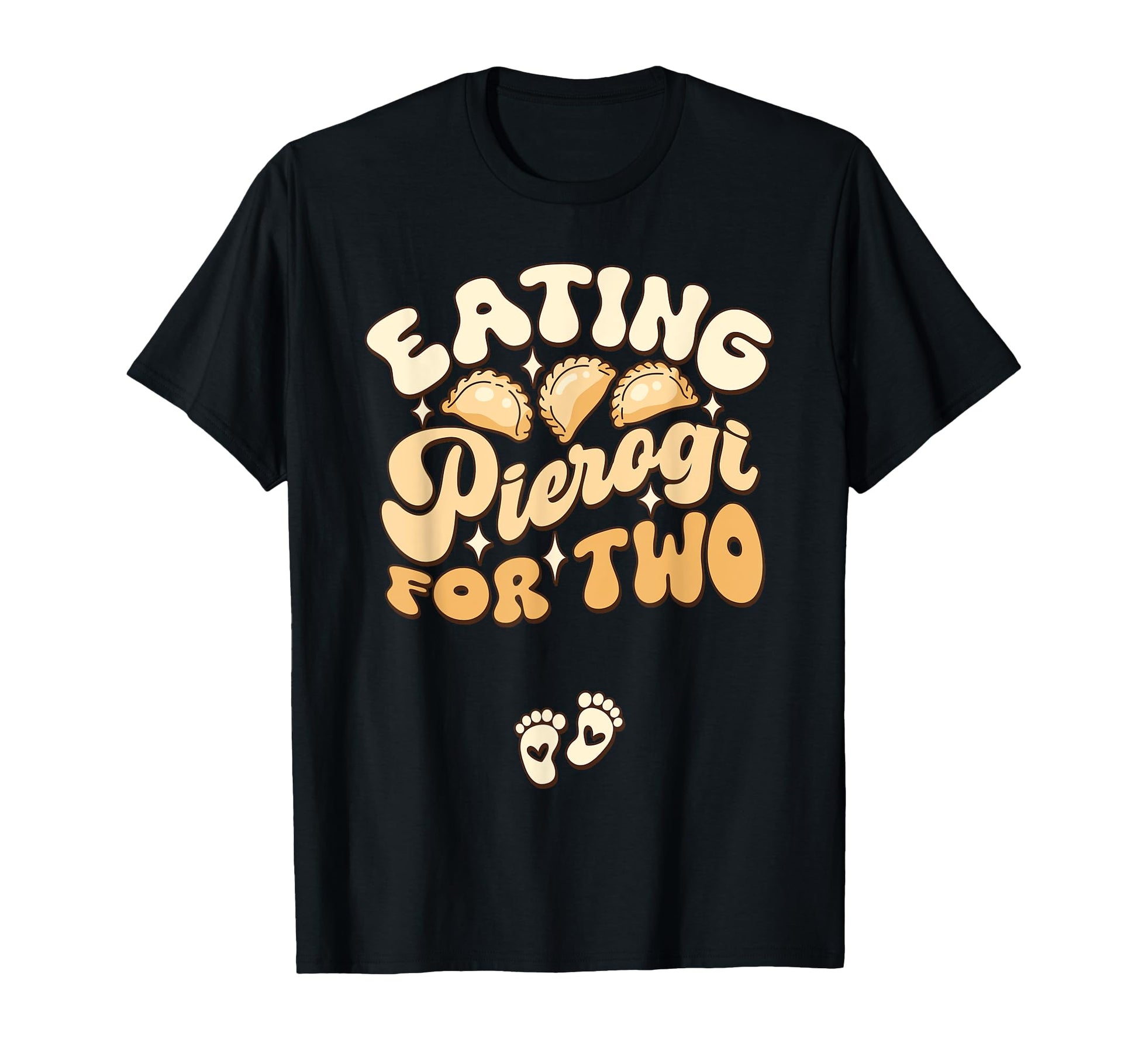 Eating Pierogi Two Polish Poland T-Shirt - Fun Novelty Design Unisex - T-Shirt, Sweatshirt, Hoodie