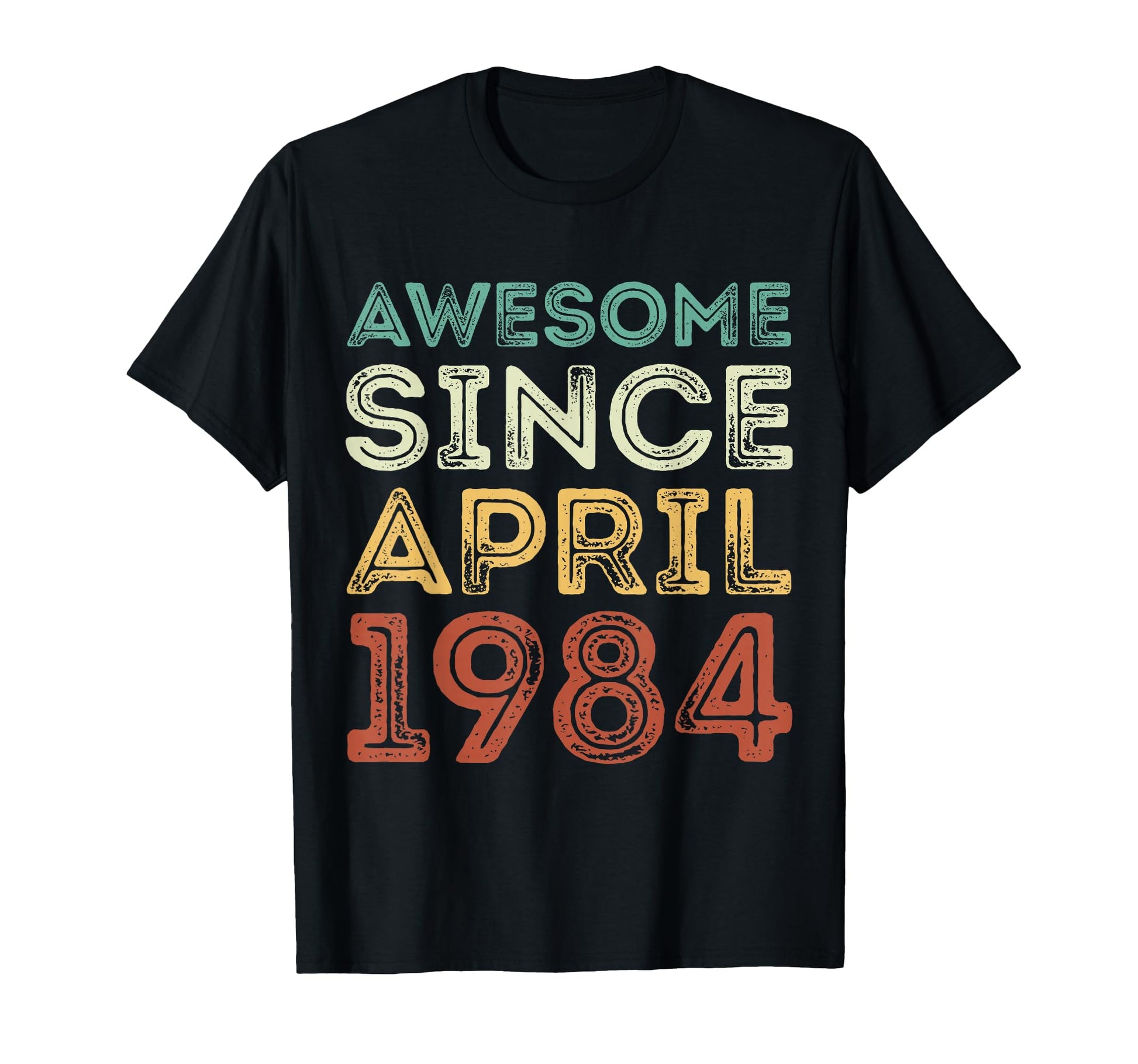 Awesome Since April 1984 42Nd T-Shirt - Custom Art Print for Adults - T-Shirt, Sweatshirt, Hoodie