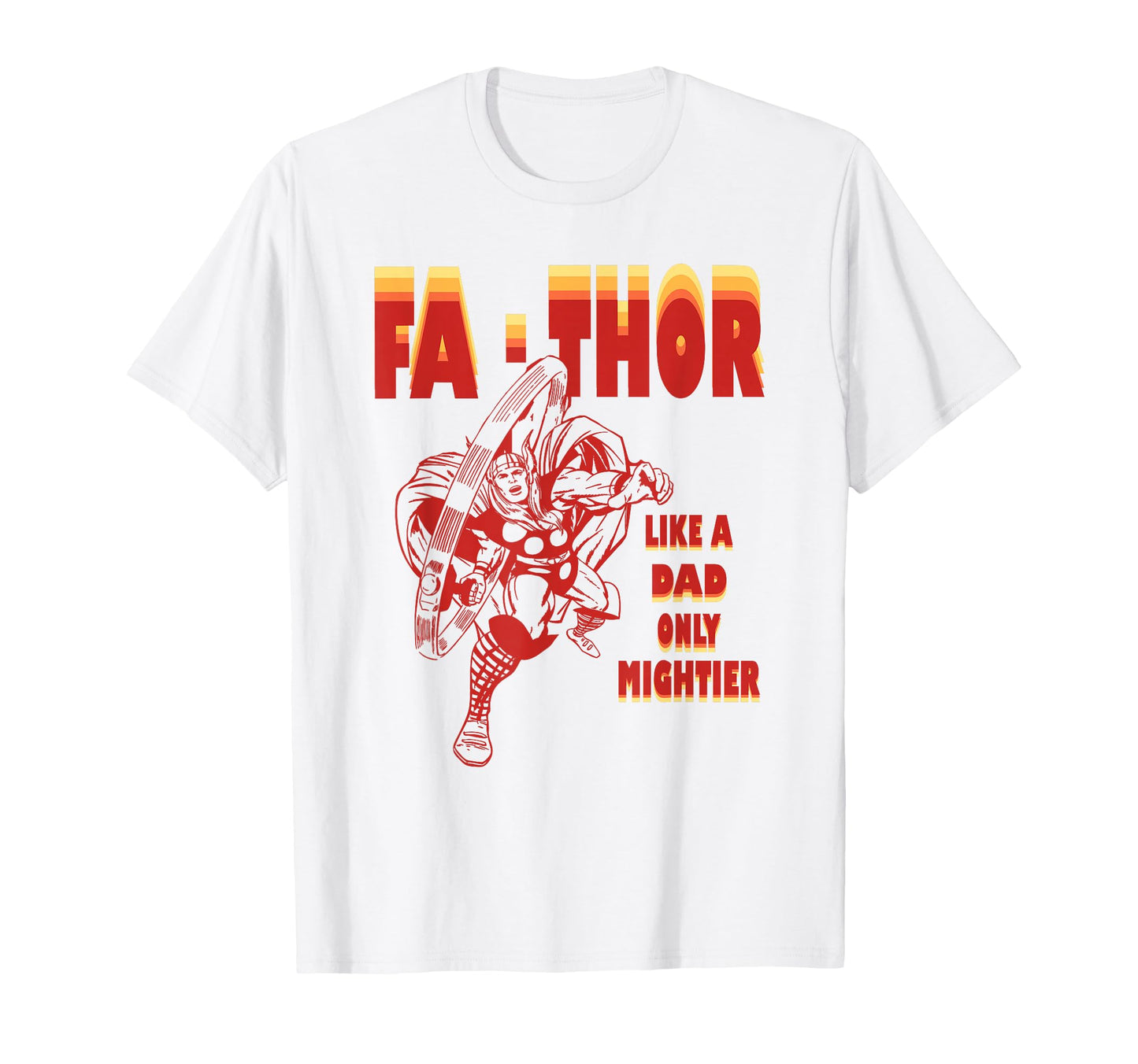 Marvel Fa Thor Like Dad Only T-Shirt - Fun Novelty Design Men Women - T-Shirt, Sweatshirt, Hoodie