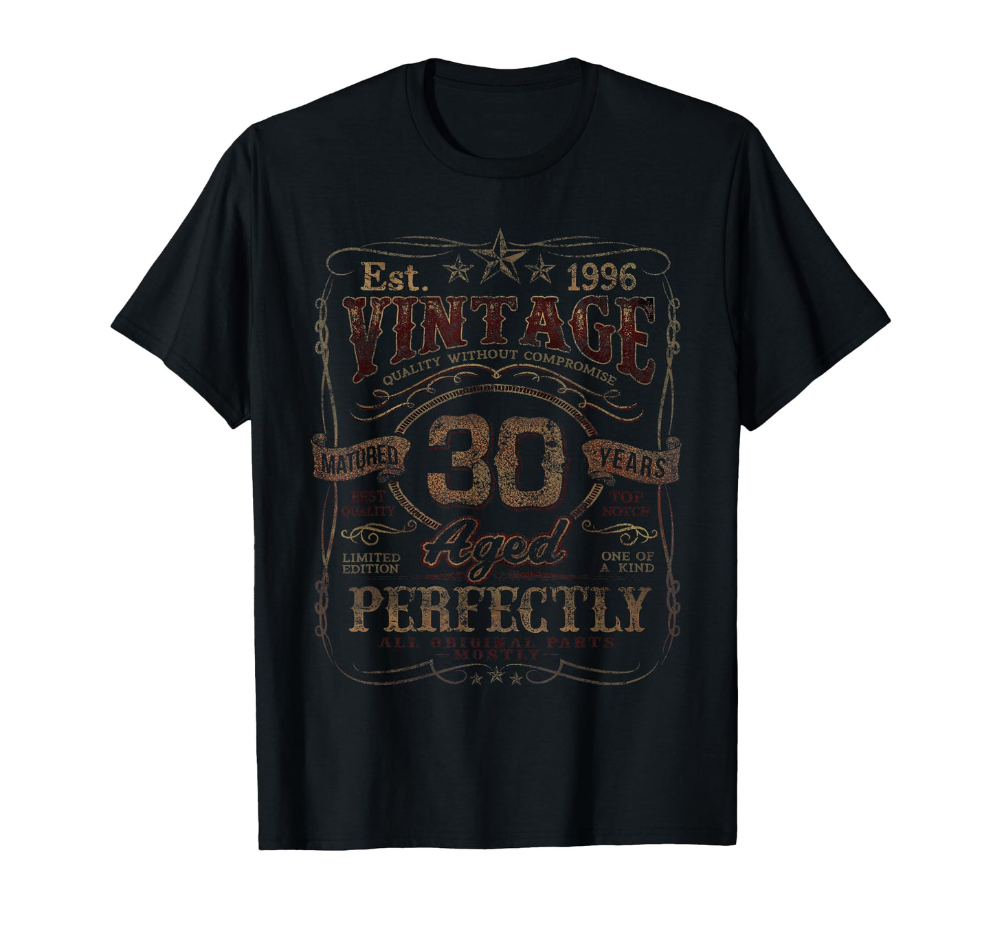 1996 30 Year Old 30Th Birthday T-Shirt - Novelty Apparel for Adults - T-Shirt, Sweatshirt, Hoodie