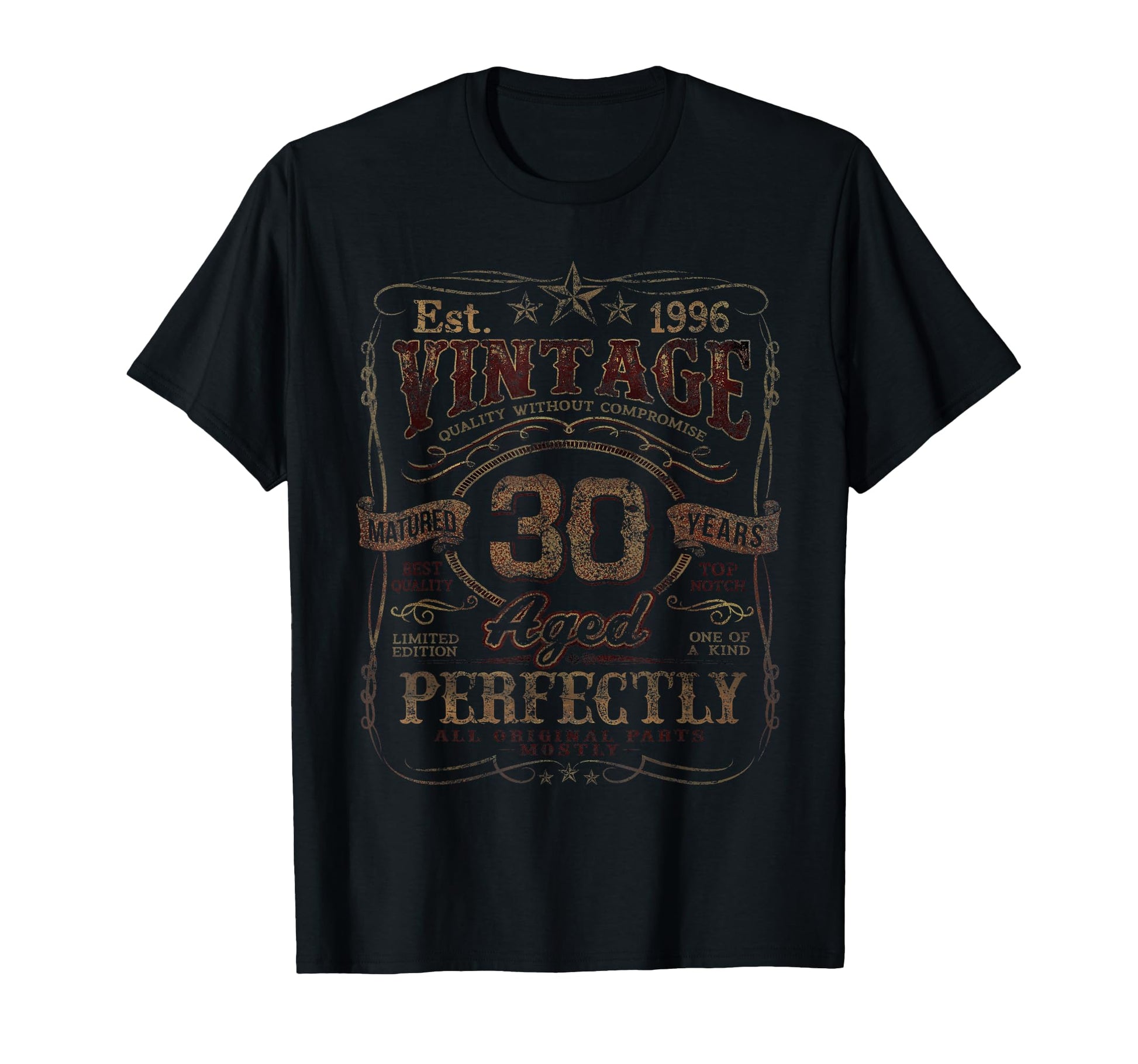 1996 30 Year Old 30Th Birthday T-Shirt - Novelty Apparel for Adults - T-Shirt, Sweatshirt, Hoodie
