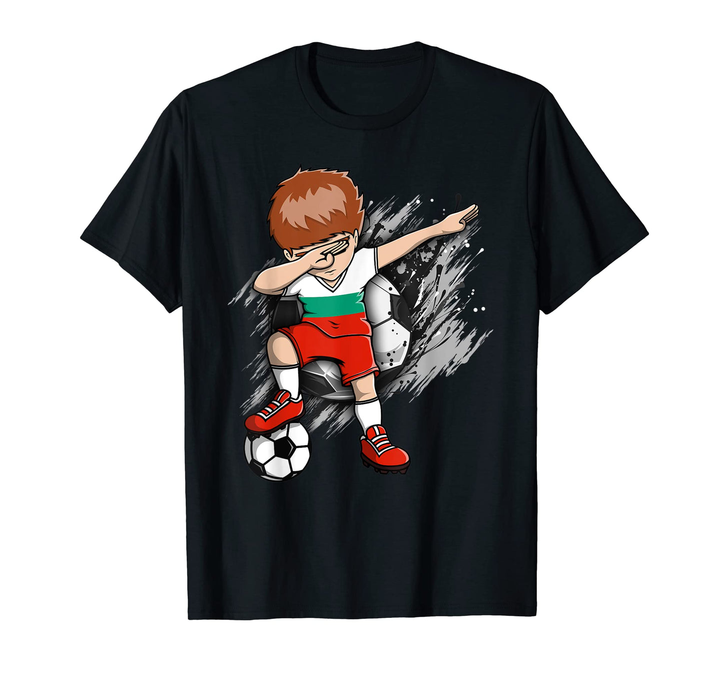Dabbing Soccer Bulgaria Jersey Bulgarian T-Shirt - Trendy Graphic Unisex - T-Shirt, Sweatshirt, Hoodie
