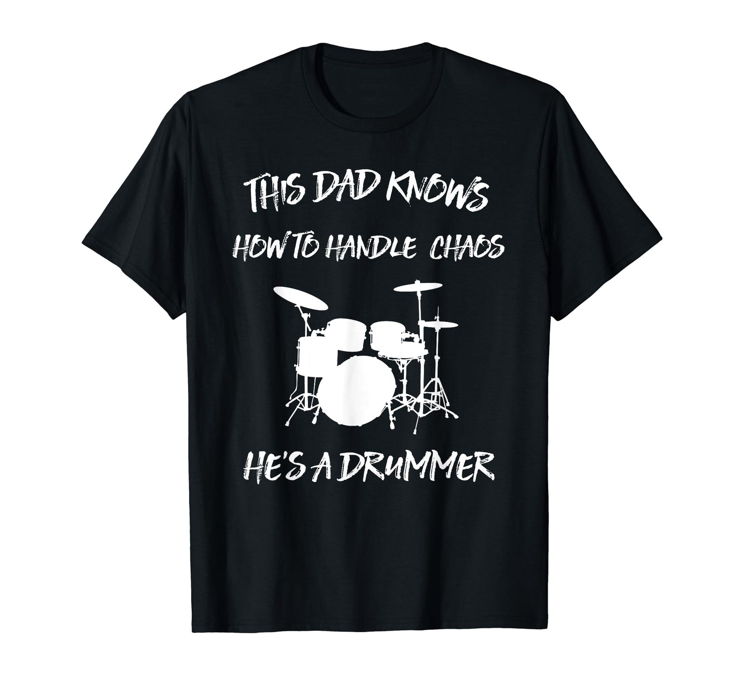 Mens Funny Drummer Dad Father T-Shirt - Fun Novelty Design for Adults - T-Shirt, Sweatshirt, Hoodie