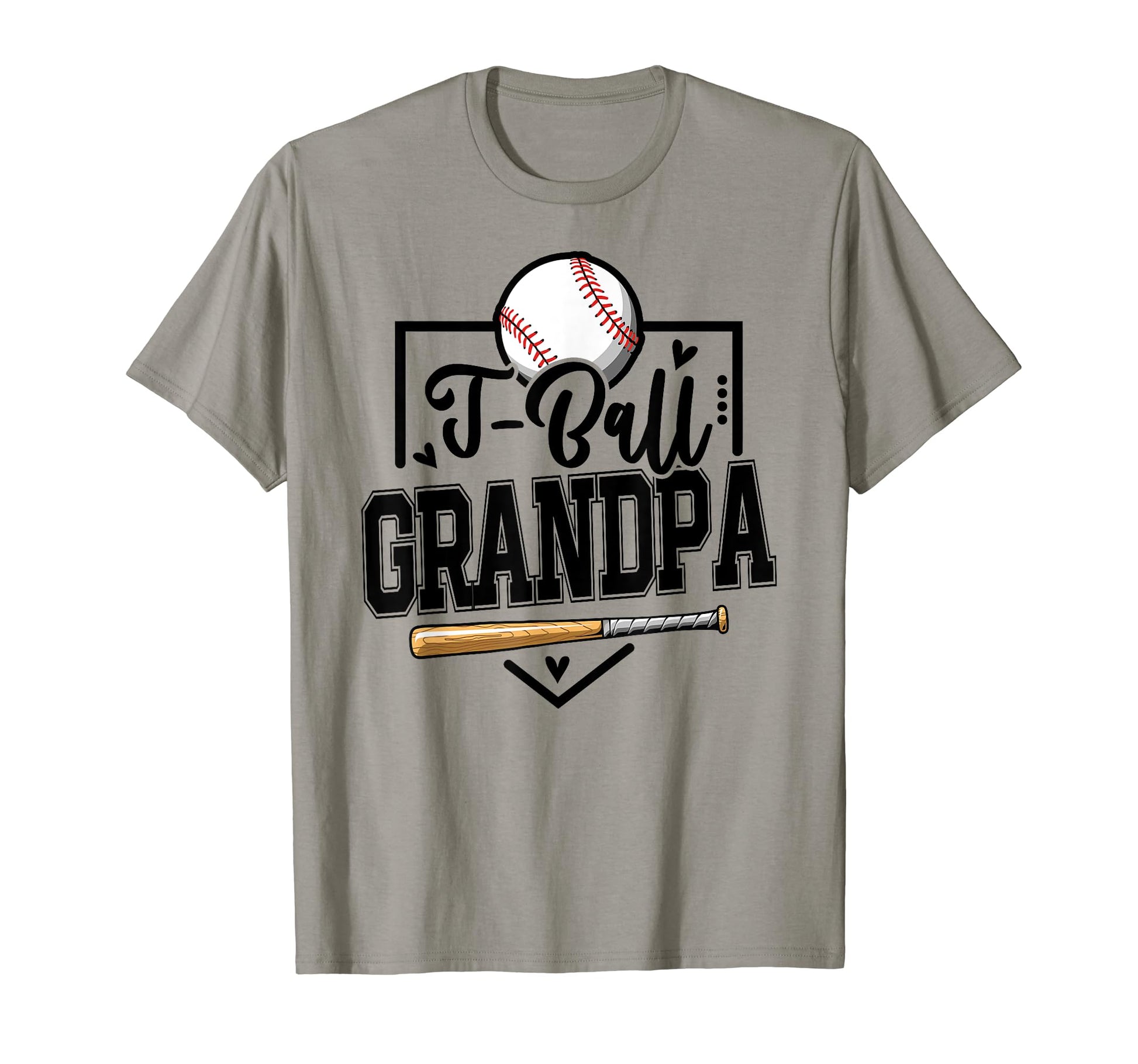 T Ball Grandpa Funny Ball Grandpa T-Shirt - Fun Novelty Design Men Women - T-Shirt, Sweatshirt, Hoodie