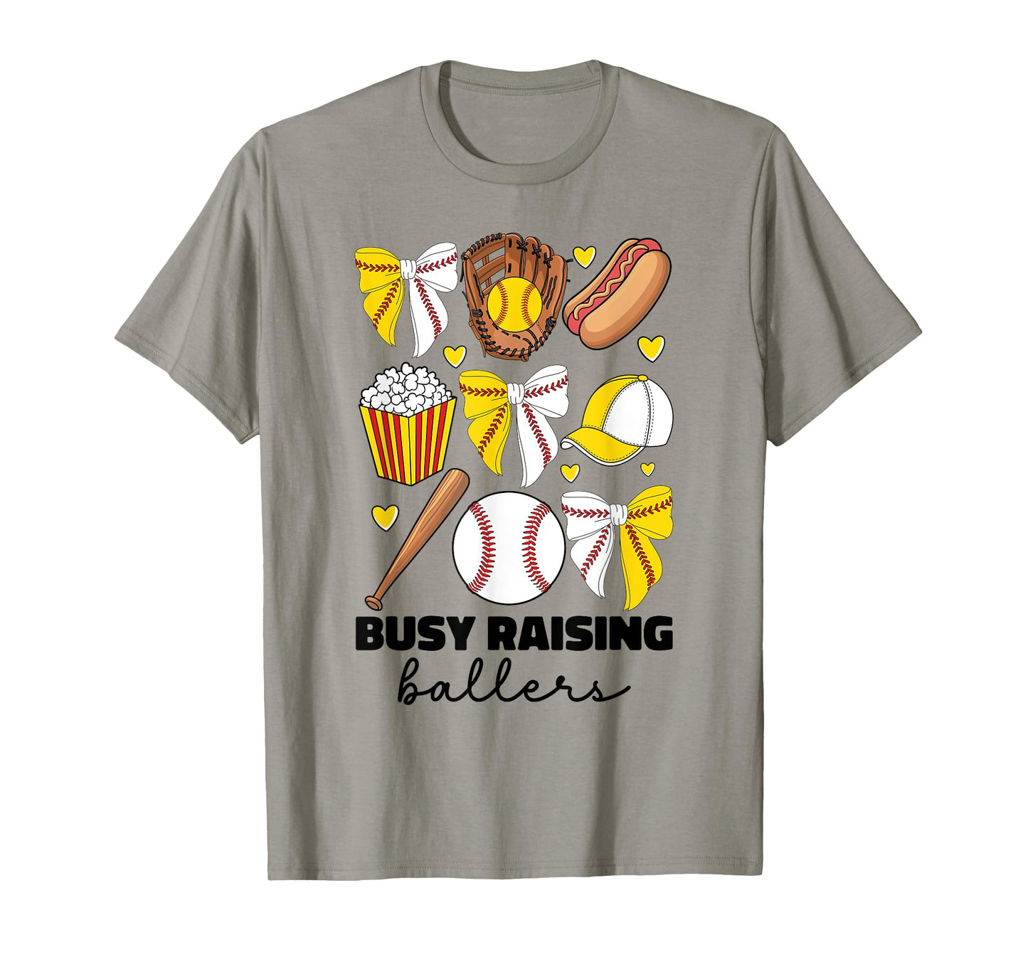 Busy Raising Ballers Baseball And T-Shirt - Streetwear Style Men Women - T-Shirt, Sweatshirt, Hoodie