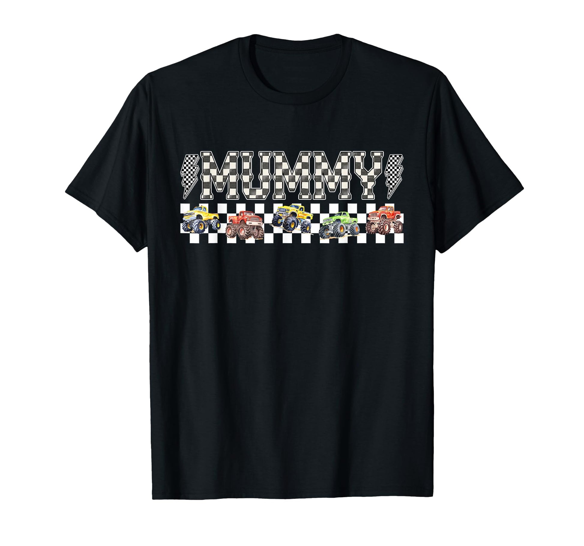 Mummy Monster Truck Family Crew T-Shirt - Trendy Graphic for Adults - T-Shirt, Sweatshirt, Hoodie