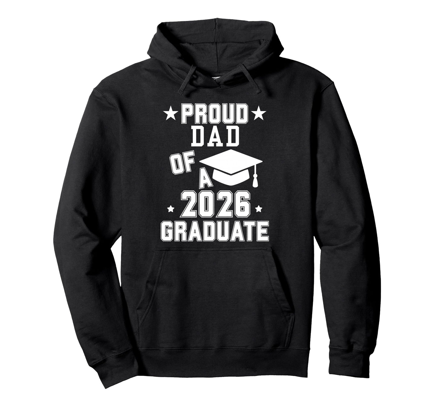 Proud Dad 2026 Graduate High School Hoodie - Custom Art Print Unisex - T-Shirt, Sweatshirt, Hoodie