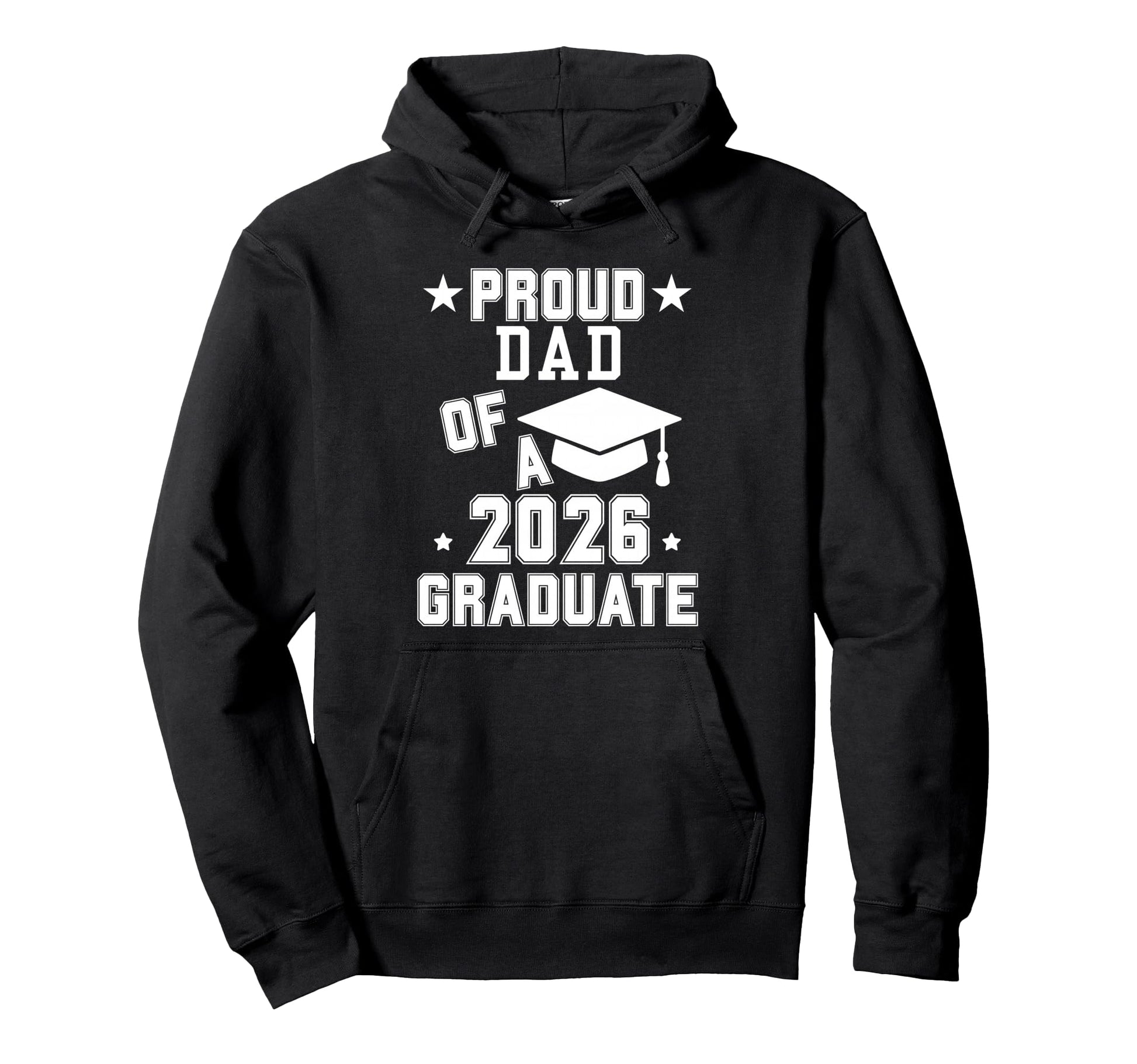 Proud Dad 2026 Graduate High School Hoodie - Custom Art Print Unisex - T-Shirt, Sweatshirt, Hoodie