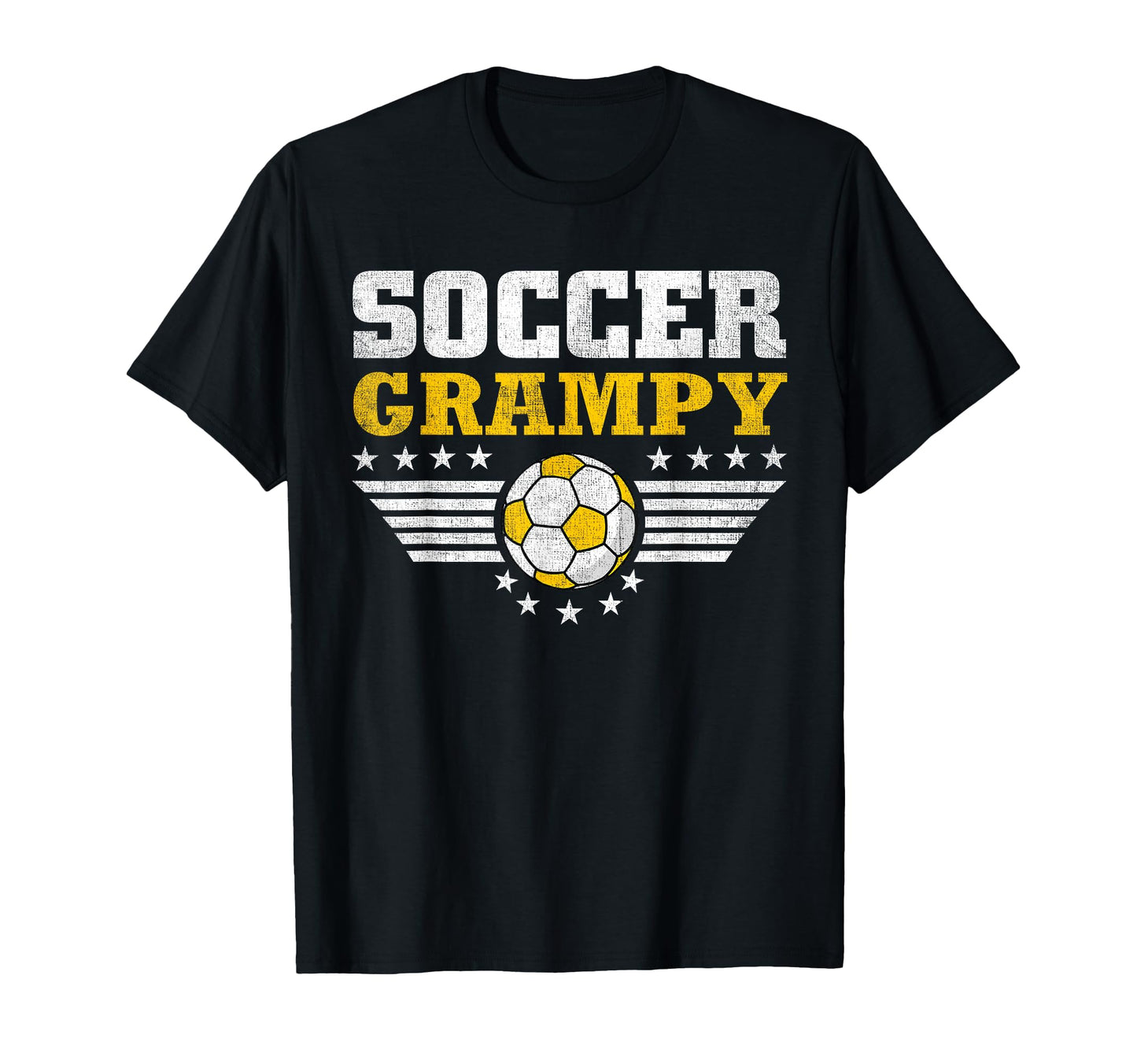 Soccer Grampy Soccer Player Funny T-Shirt - Unique Graphic Unisex - T-Shirt, Sweatshirt, Hoodie