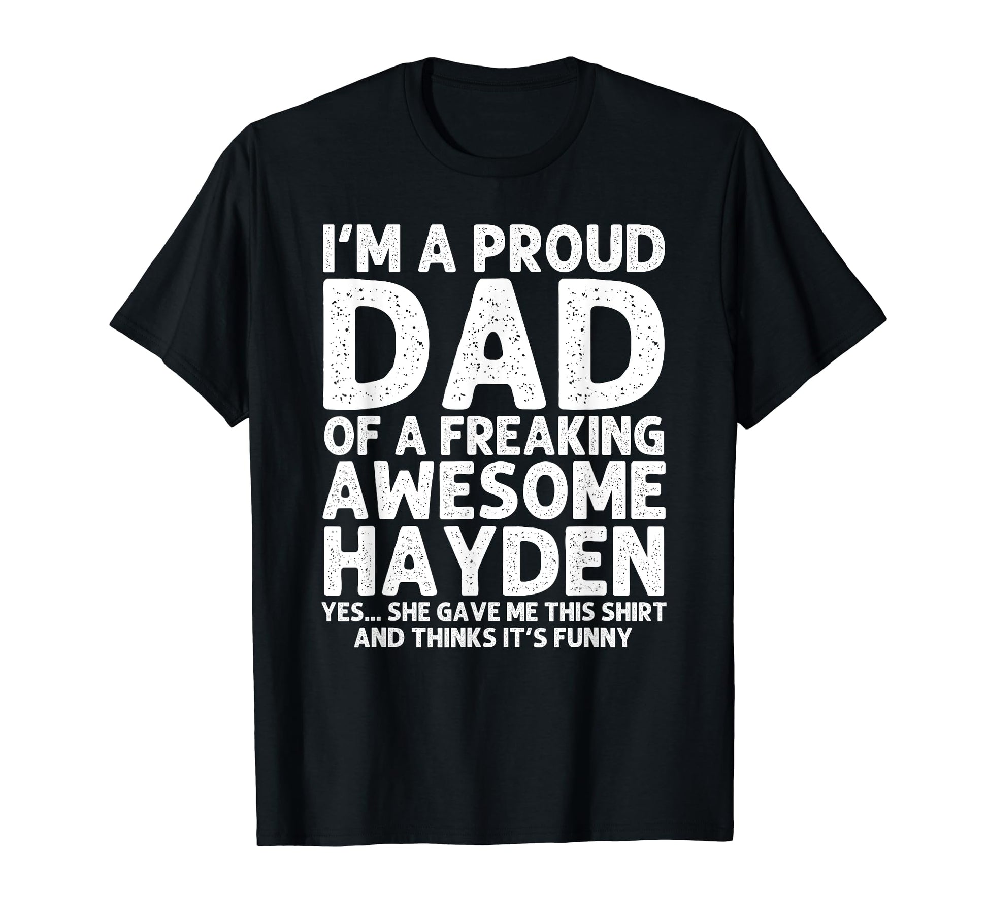 Custom Birthday Son Daughter Him T-Shirt - Fun Novelty Design Men Women - T-Shirt, Sweatshirt, Hoodie