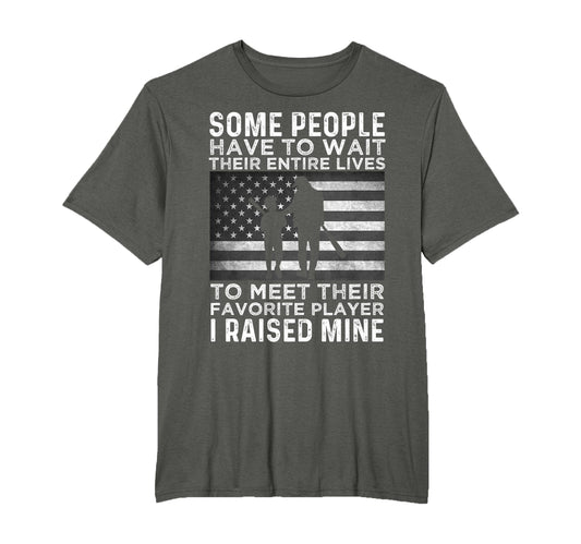 Baseball Some People Have To Wait T-Shirt - Novelty Apparel Men Women - T-Shirt, Sweatshirt, Hoodie