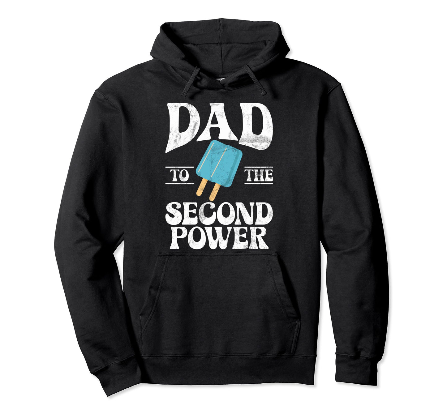 Dad To Second Power Twin Dad Hoodie - Custom Art Print Men Women - T-Shirt, Sweatshirt, Hoodie
