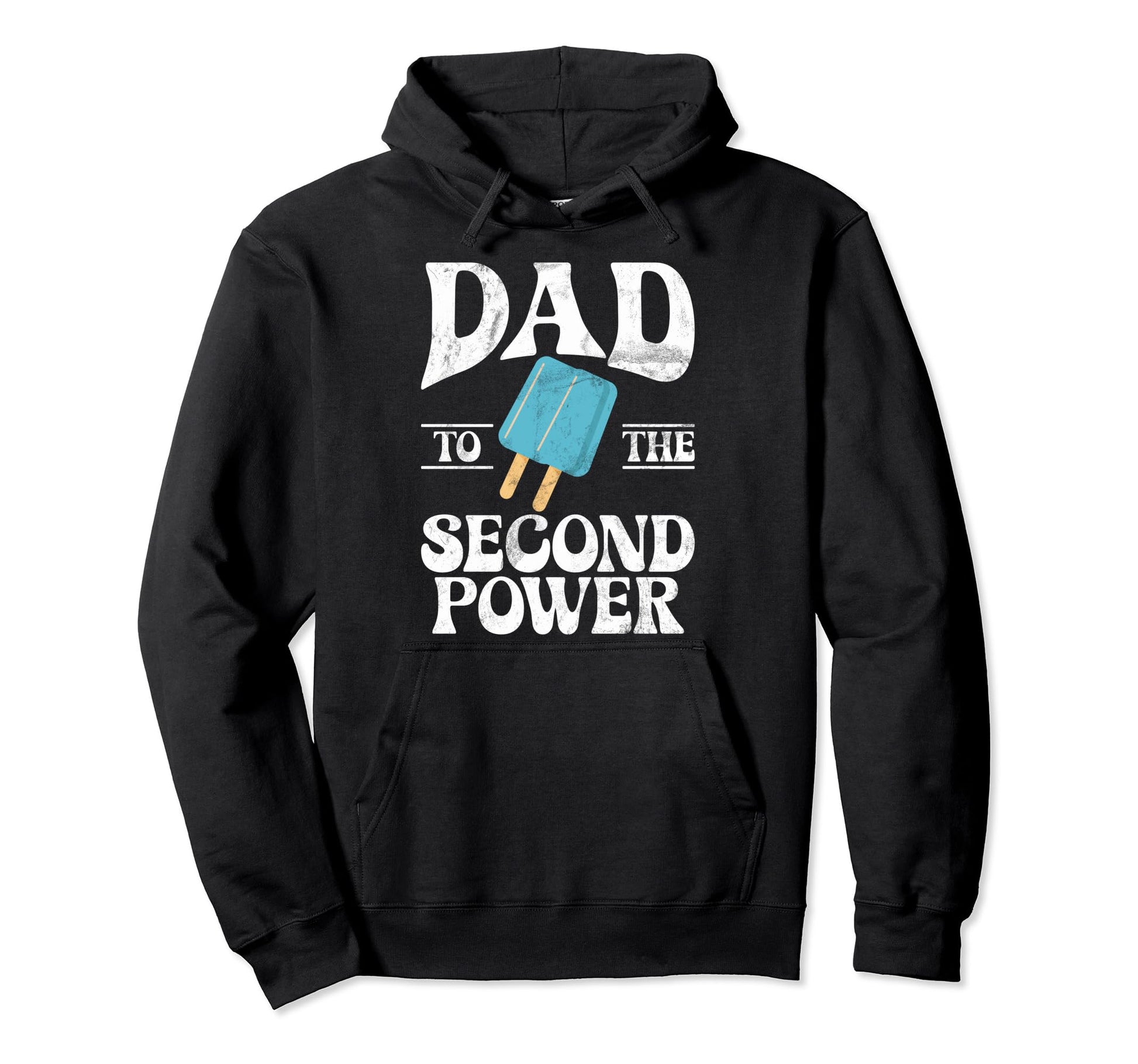 Dad To Second Power Twin Dad Hoodie - Custom Art Print Men Women - T-Shirt, Sweatshirt, Hoodie