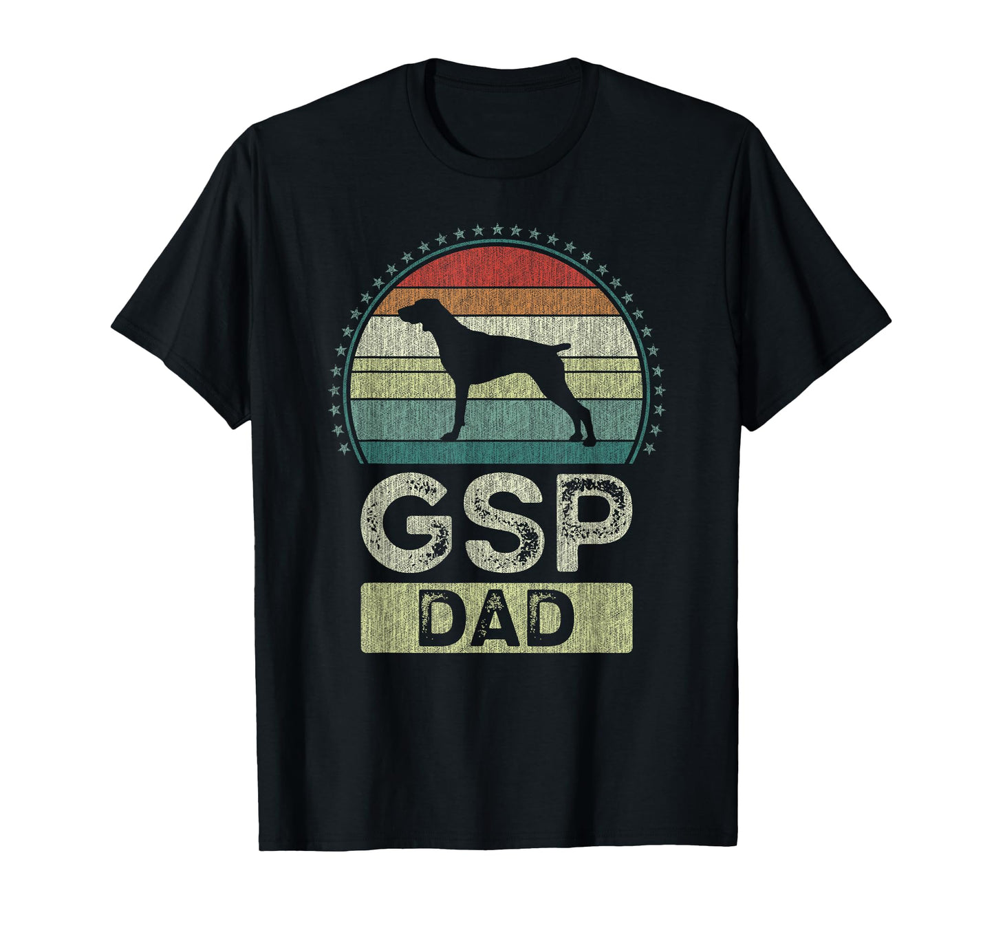 Gsp Dad Fathers Day Shorthaired Pointer T-Shirt - Graphic Print for Adults - T-Shirt, Sweatshirt, Hoodie