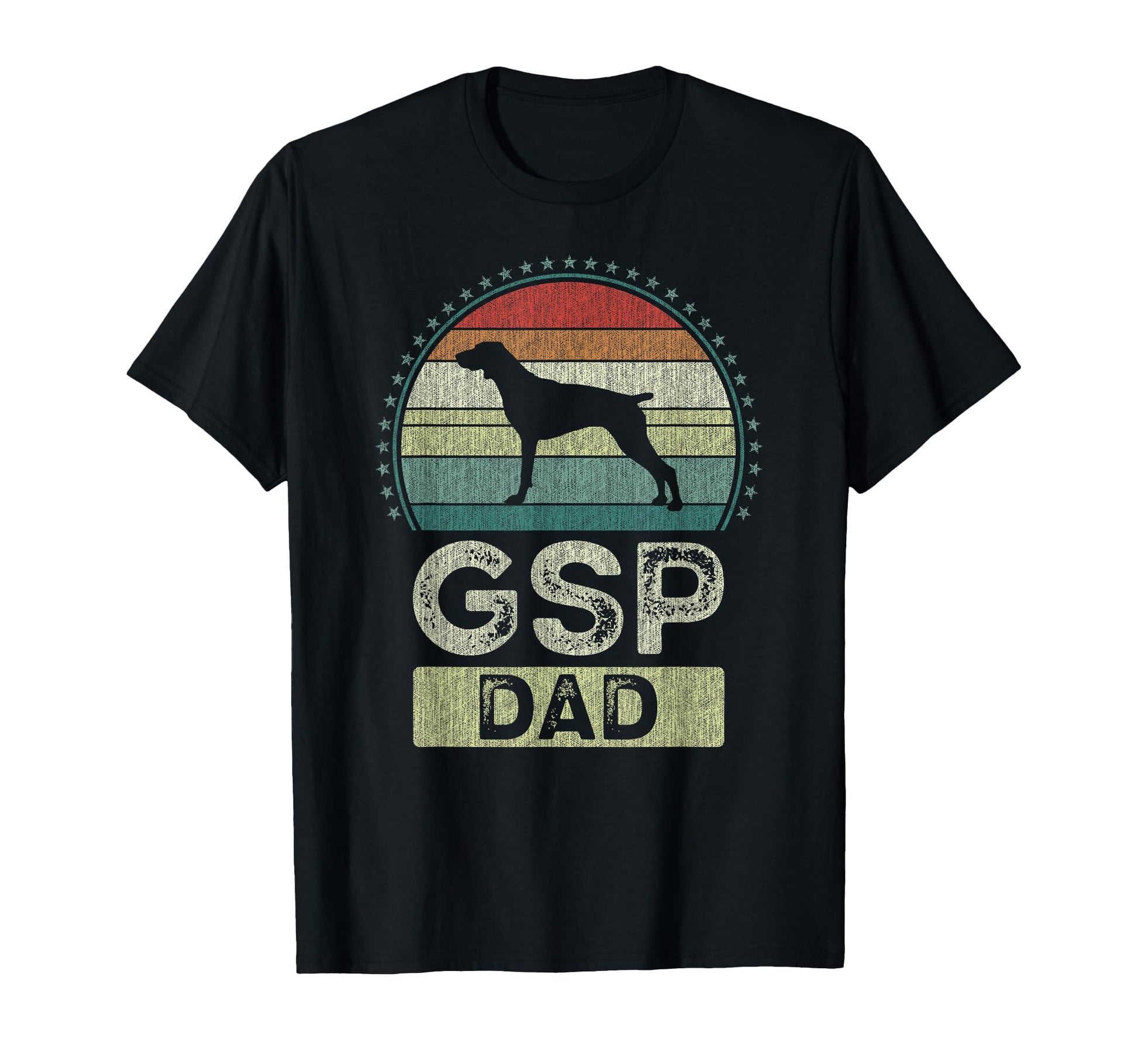 Gsp Dad Fathers Day Shorthaired Pointer T-Shirt - Graphic Print for Adults - T-Shirt, Sweatshirt, Hoodie