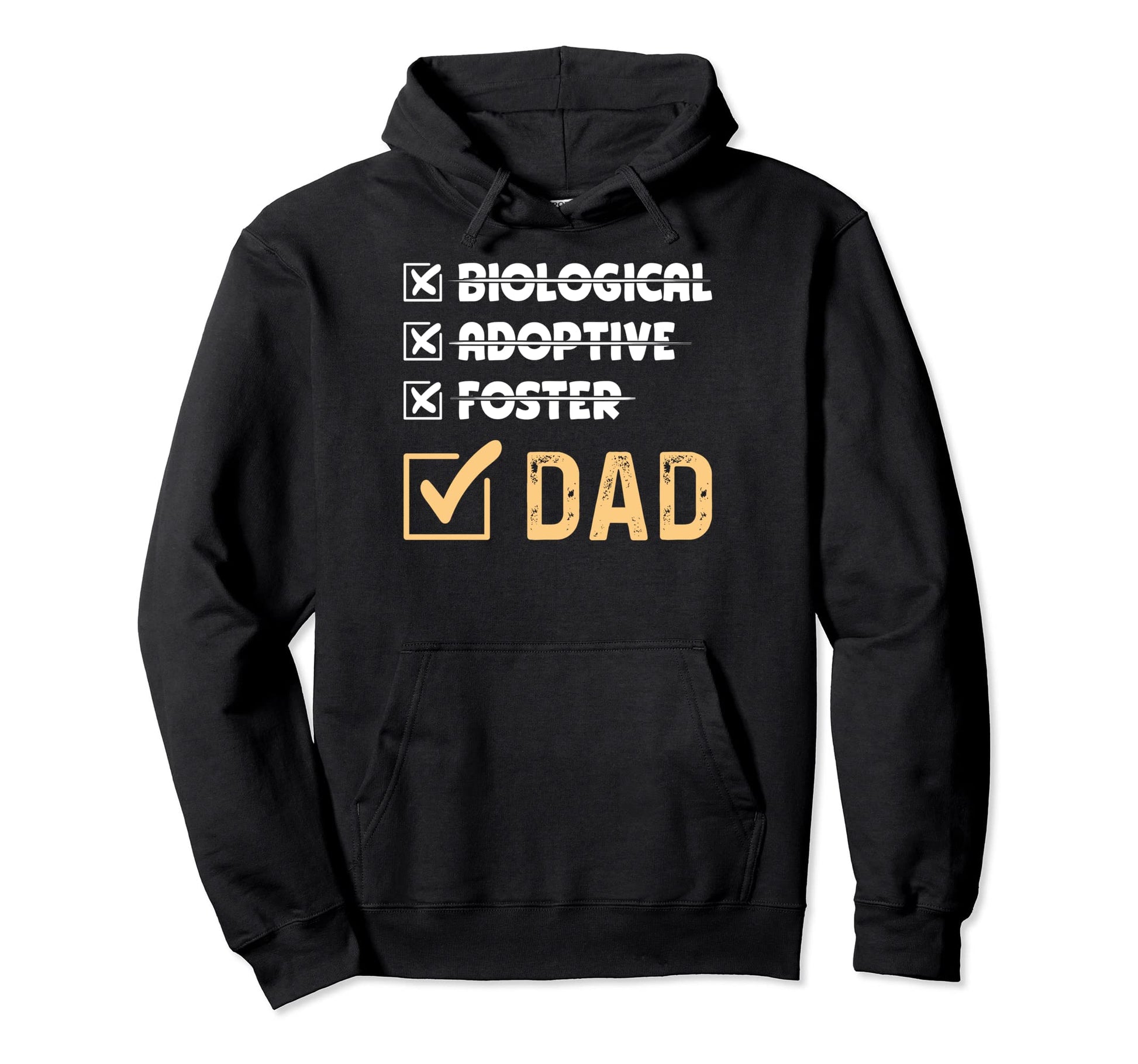 Adoptive Dad Happy Adoption Day New Hoodie - Custom Art Print Men Women - T-Shirt, Sweatshirt, Hoodie