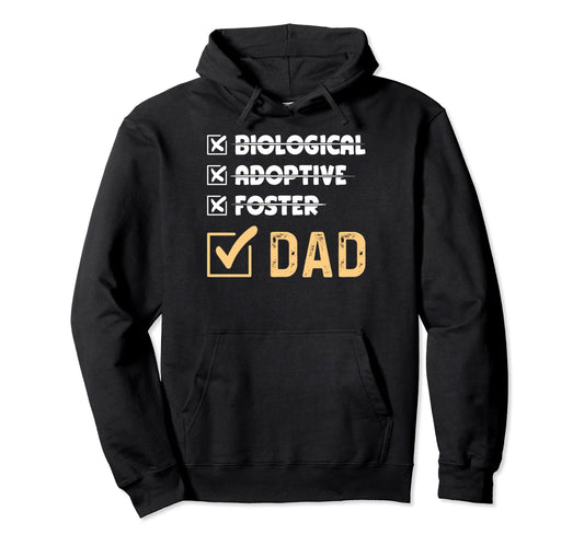 Adoptive Dad Happy Adoption Day New Hoodie - Custom Art Print Men Women - T-Shirt, Sweatshirt, Hoodie