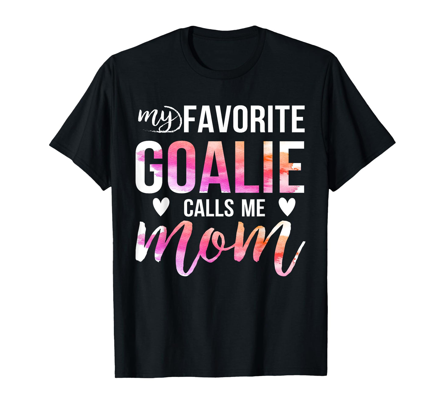 Soccer Hockey Moms My Favorite T-Shirt - Custom Art Print for Adults - T-Shirt, Sweatshirt, Hoodie