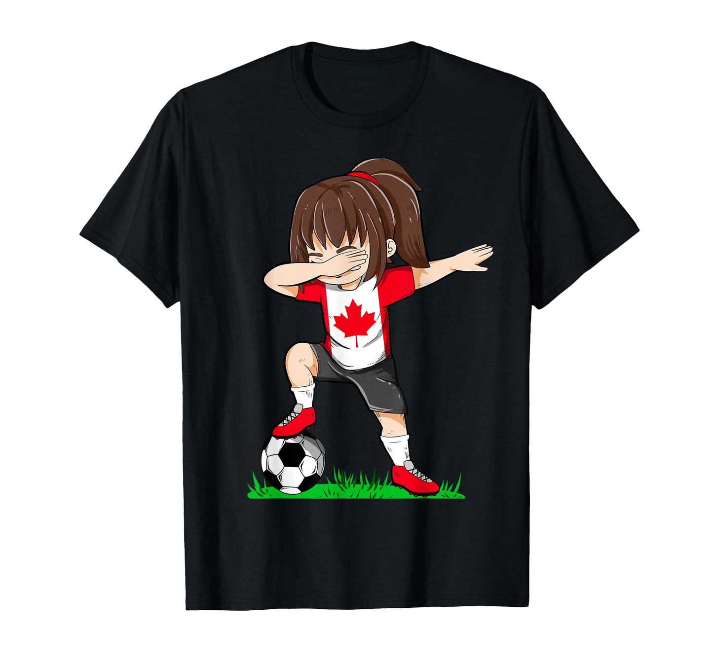 Soccer Canada Jersey Canadian Flag Football T-Shirt - Graphic Print Unisex - T-Shirt, Sweatshirt, Hoodie