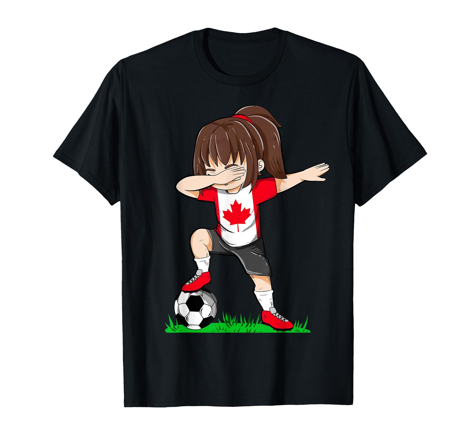 Soccer Canada Jersey Canadian Flag Football T-Shirt - Graphic Print Unisex - T-Shirt, Sweatshirt, Hoodie