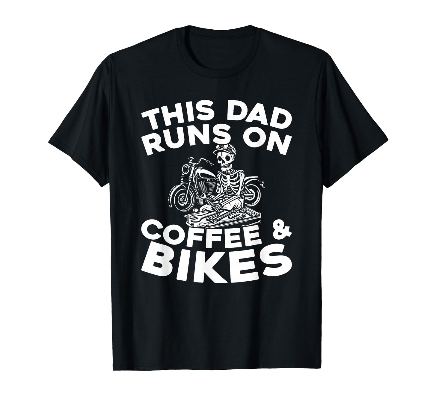 Motorcycle Mechanic Coffee Garage T-Shirt - Minimalist Print Men Women - T-Shirt, Sweatshirt, Hoodie