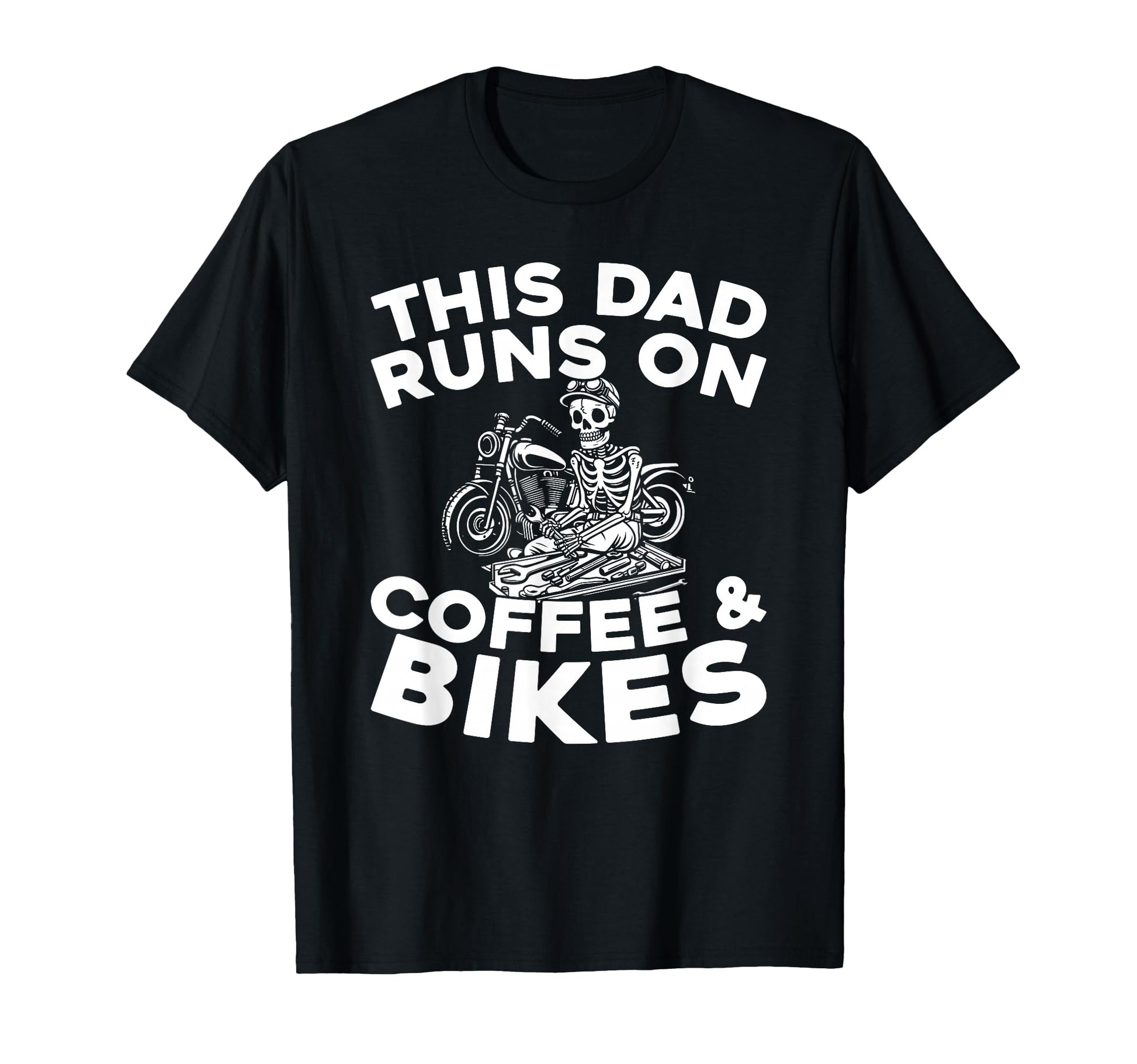 Motorcycle Mechanic Coffee Garage T-Shirt - Minimalist Print Men Women - T-Shirt, Sweatshirt, Hoodie